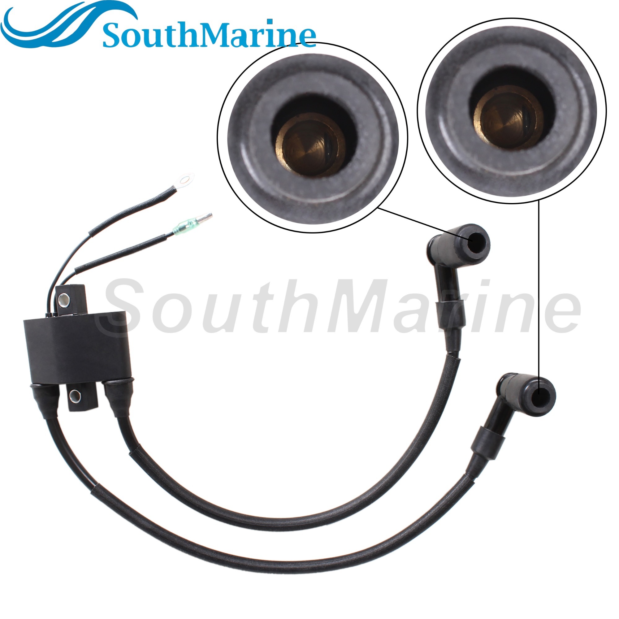 Boat Engine 3A0-06048-1 3A0060481 3A0060400/1 18-5133 Ignition Coil for Tohatsu Motor 25HP 30HP, 8M0047313 8M0121784 for Mercury
