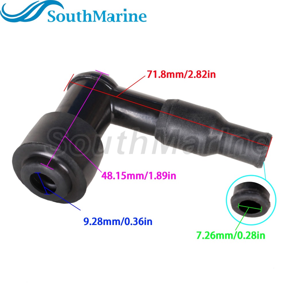 Boat Engine 3H6-06999-0 3H6-06921-0 3H6069990M 3H6069210M Plug Cap for Tohatsu Nissan 40HP-90HP, 5040983 for Evinrude Johnson