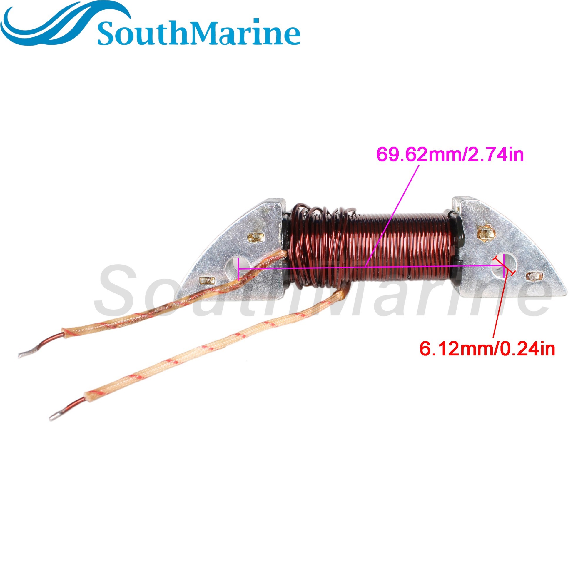 Boat Motor 32120-94400 Lighting Coil Stator for Suzuki 35HP 40HP DT35 DT40C Outboard Engine