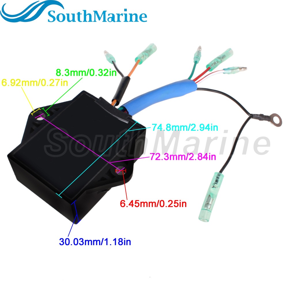 Boat Engine 32900-94460 32900-94461 32900-94470 32900-92L10/92L20/92L30 CDI Unit for Ignition Coil for Suzuki 40HP DT40C DT40W