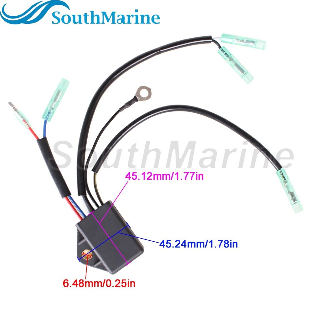 Boat Engine 3P0-06060-0 3P0-06060-1/2 3P0060600M/1M/2M CD Unit Coil for Tohatsu Nissan 25HP 30HP 8M0172942 8M0180178 for Mercury