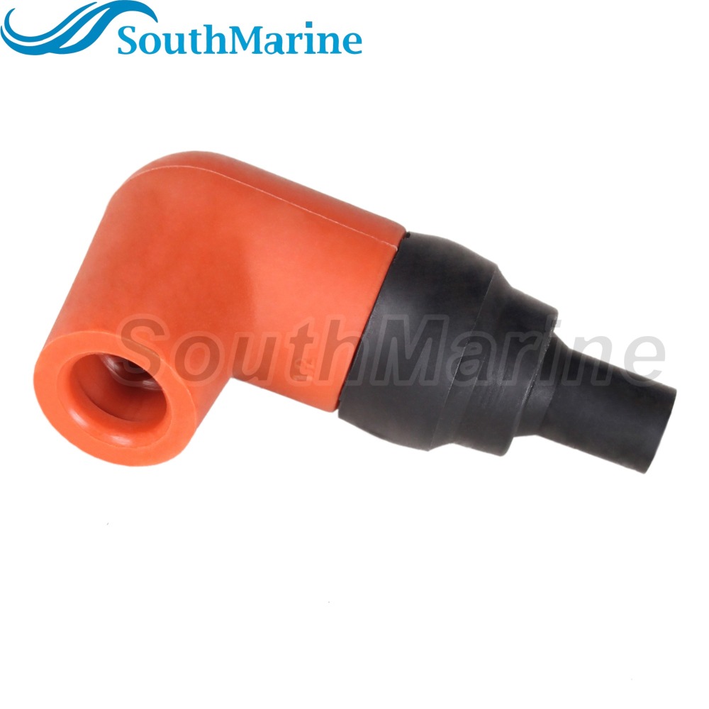 Boat Engine 6G1-82370-00 6G1-82370-20 6G1-82370-21 Spark Plug Cap Cover w/Resistance for Yamaha 20HP 25HP 60HP 70HP 115HP 130HP
