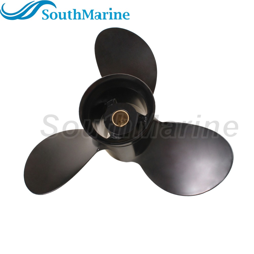 Boat Engine 8.9x9.5 3B2B64519-1 3B2B645191 Propeller for Tohatsu Nissan 8HP 9.8HP NSF MFS8/9.8 / 48-897620A10 for Mercury Marine