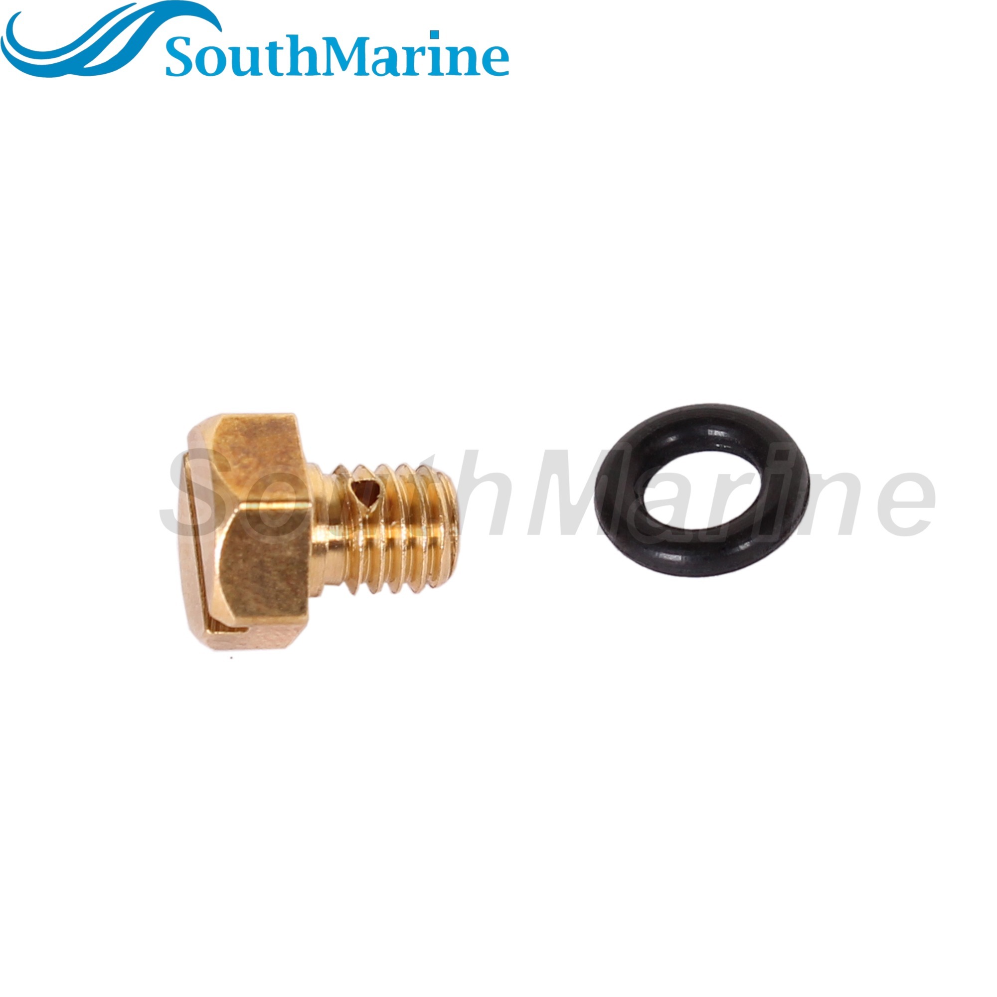 Boat Motor 66T-14991-00 Carb Carburetor Float Bowl Drain Screw with O-ring for Yamaha 4HP 6HP 8HP 9.9HP