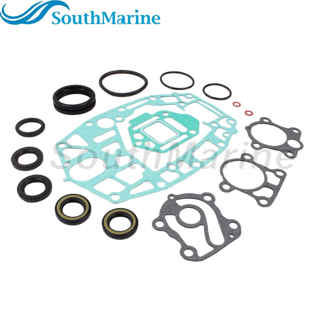Boat Motor 6H4-W0001-20 6H4-W0001-21 6H4-W0001-C0 18-2792 Lower Unit Gasket Seal Kit for Yamaha 40HP 50HP