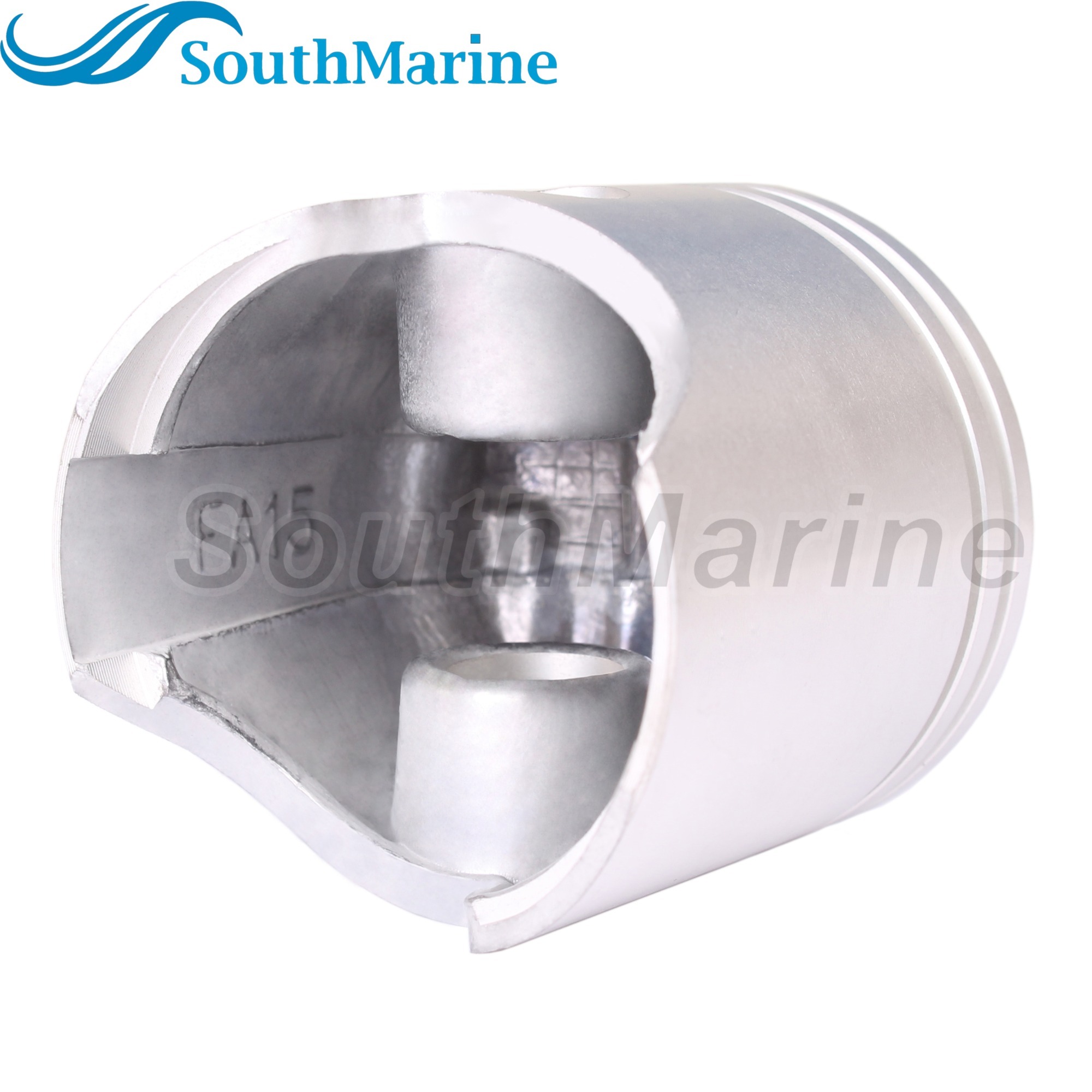 Boat Engine 6E7-11636-00 18-3978 Piston Set & 682-11610-21 20 Ring for Yamaha / 761-8023T 8023M 39-15322T for Mercury 9.9HP 15HP