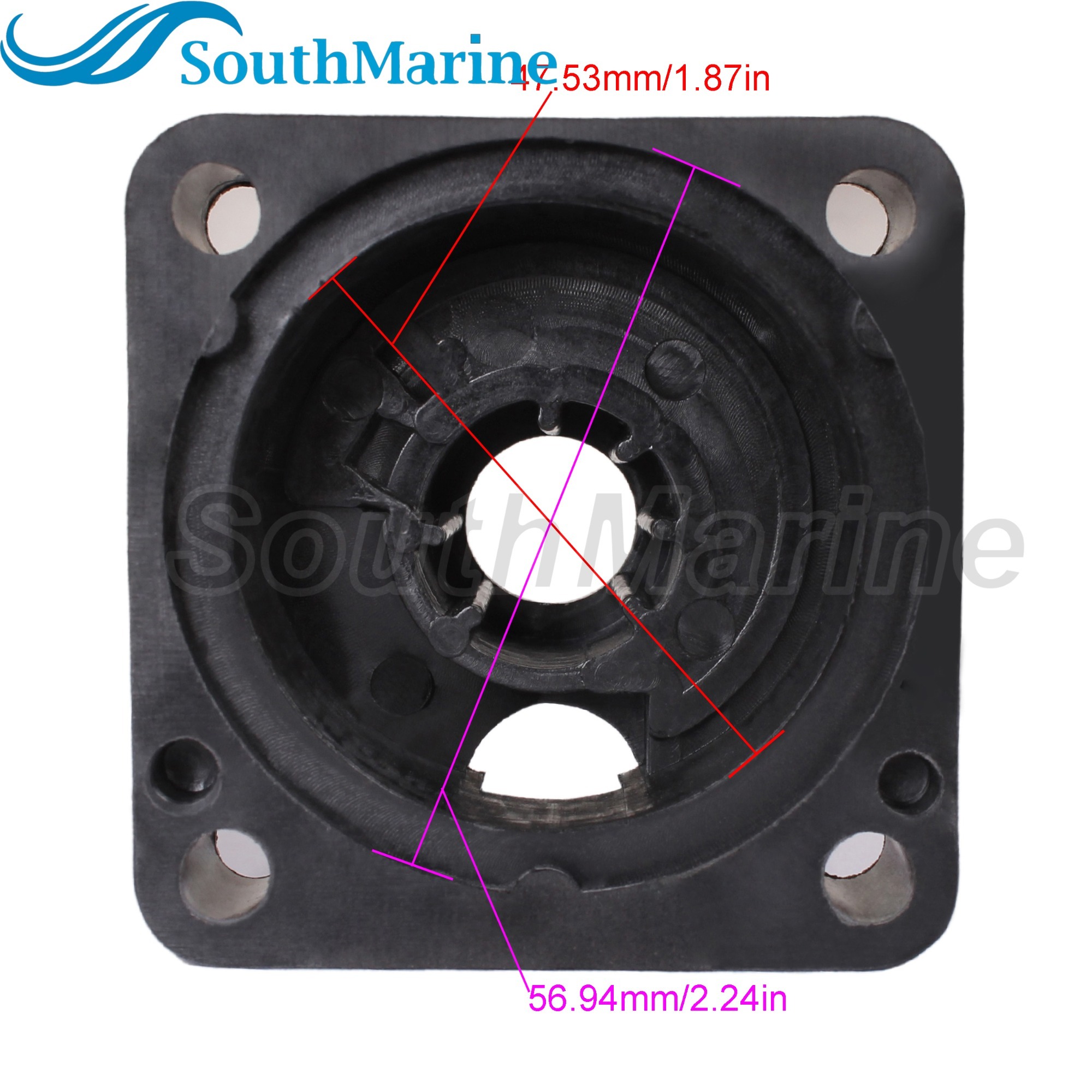 Boat Engine 6L2-44311-00 6L2-44311-01 18-3486 Water Pump Housing for Yamaha 20HP 25HP Boat Motor