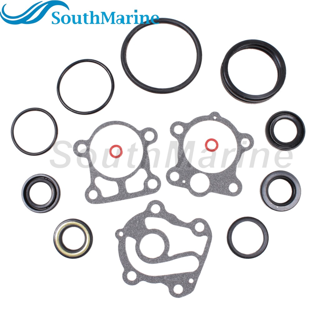 Boat Motor 6H4-W0001-20 6H4-W0001-21 6H4-W0001-C0 18-2792 Lower Unit Gasket Seal Kit for Yamaha 40HP 50HP
