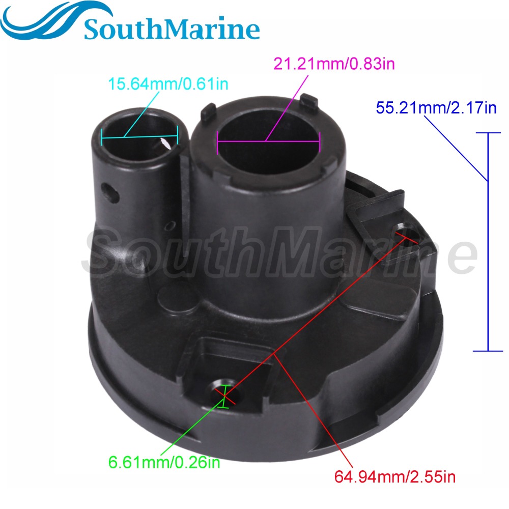Boat Engine 689-44311-03 689-44311-02 Water Pump Housing for Yamaha 25HP 30HP Boat Motor