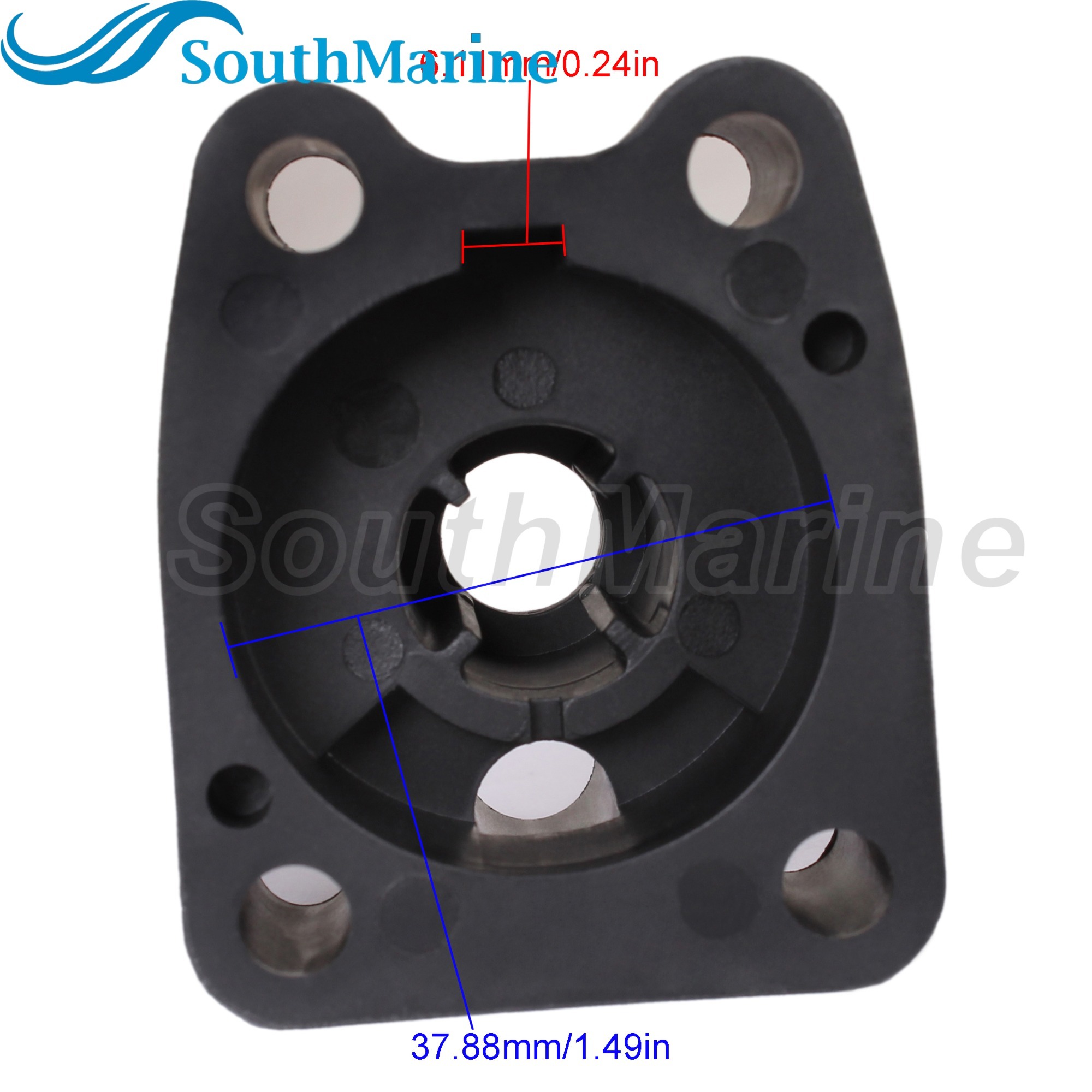 Boat Engine 6E0-44311-01 6E0-44311-00 F4-03000019 Water Pump Housing for Yamaha Parsun HDX Hidea Powertec 4HP 5HP