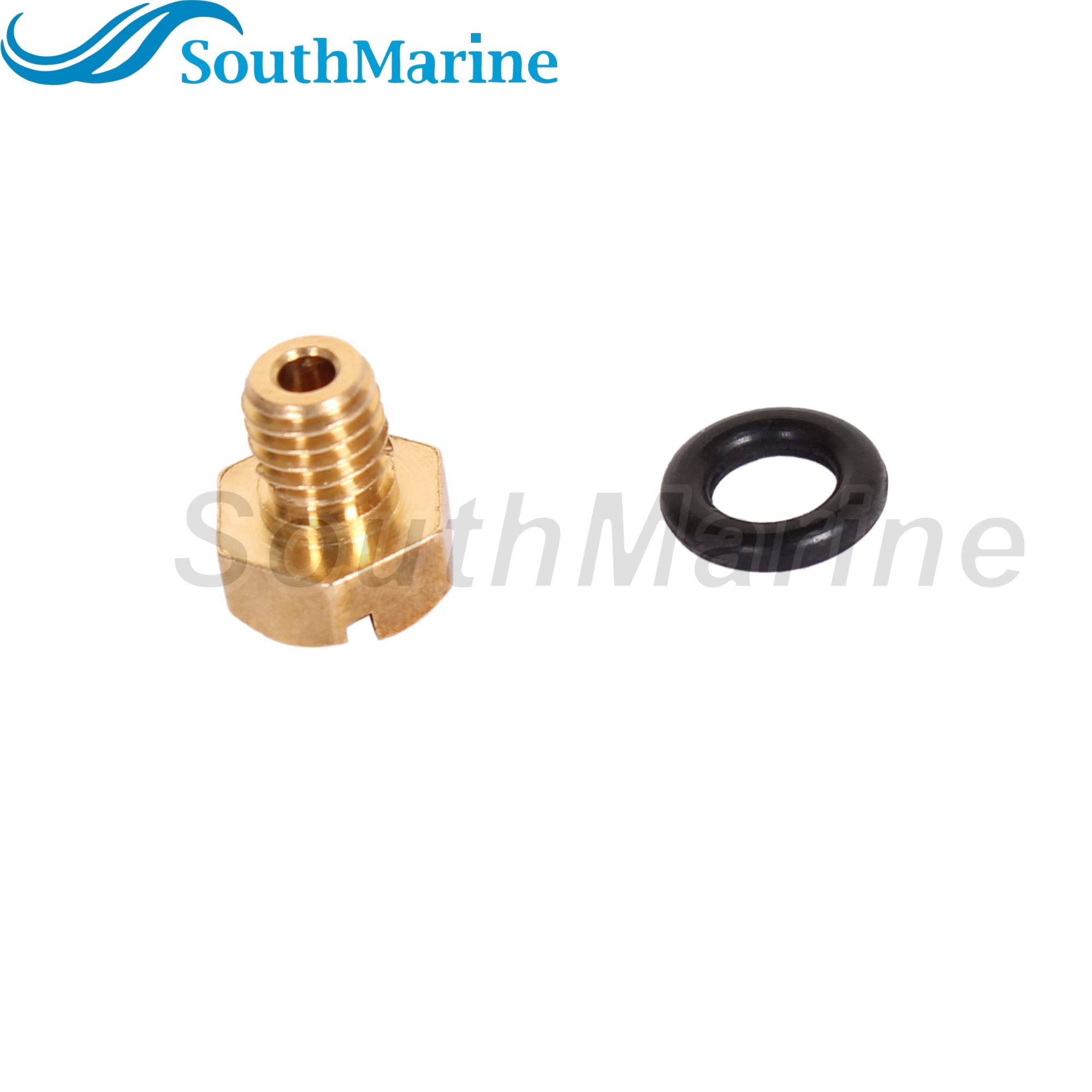 Boat Motor 66T-14991-00 Carb Carburetor Float Bowl Drain Screw with O-ring for Yamaha 4HP 6HP 8HP 9.9HP