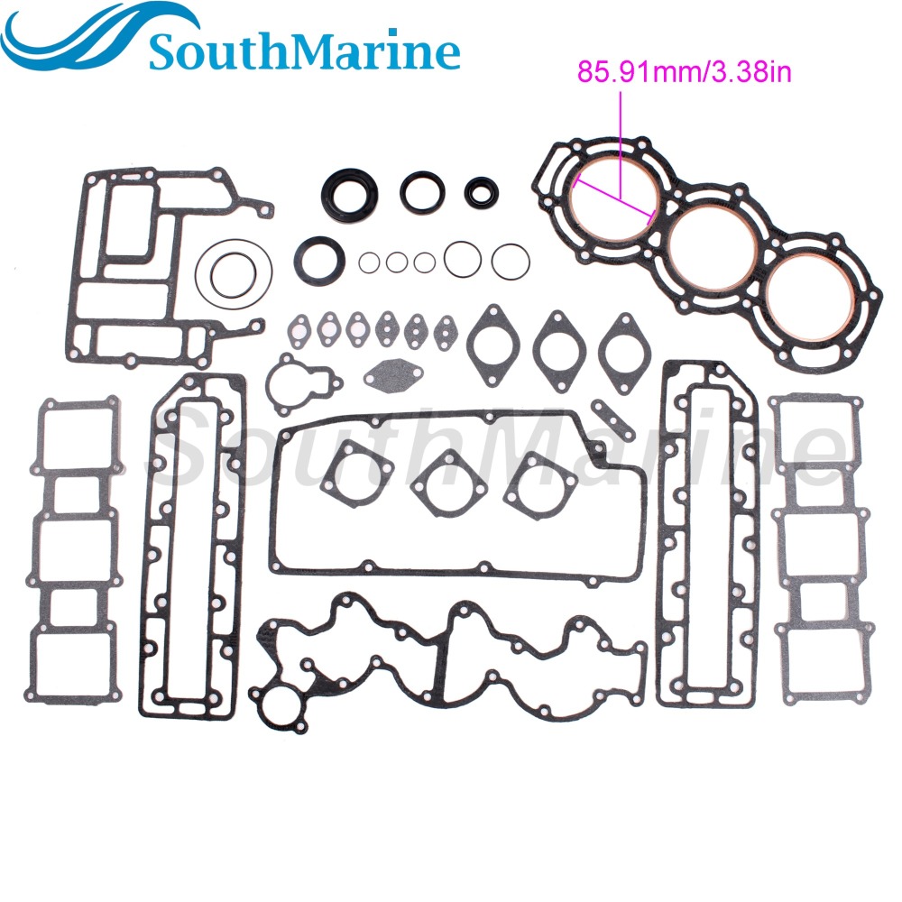 Boat Engine 3B7-87121-1 3B7871211 3B7871211M Power Head Gakset Set Kit for Tohatsu for Nissan 80HP 90HP