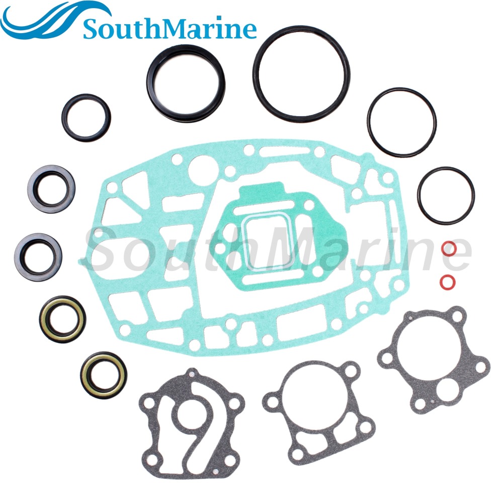 Boat Motor 6H4-W0001-20 6H4-W0001-21 6H4-W0001-C0 18-2792 Lower Unit Gasket Seal Kit for Yamaha 40HP 50HP