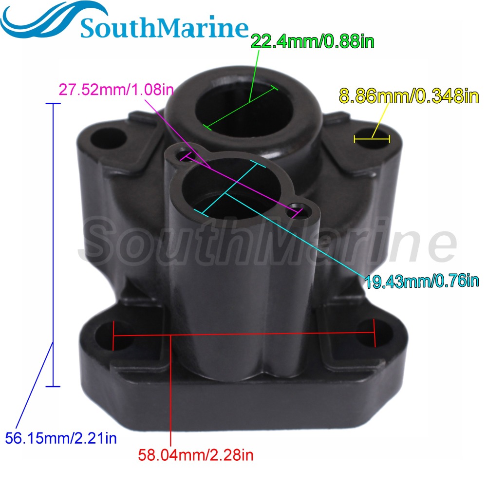 Boat Engine Outboard Engine 688-44311-01 18-3171 Water Pump Housing for Yamaha 70HP 75HP 80HP 90HP 115HP