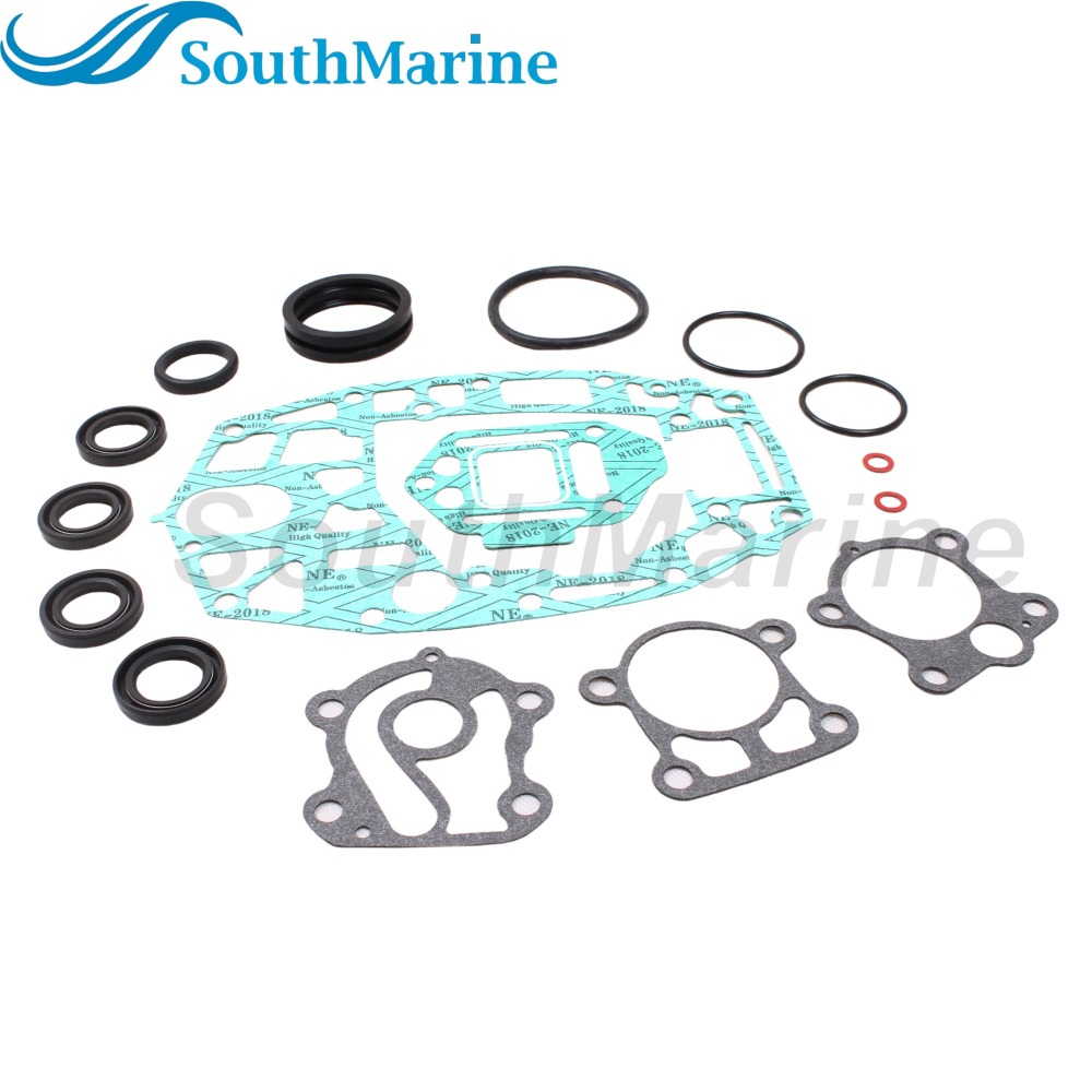 Boat Motor 6H4-W0001-20 6H4-W0001-21 6H4-W0001-C0 18-2792 Lower Unit Gasket Seal Kit for Yamaha 40HP 50HP