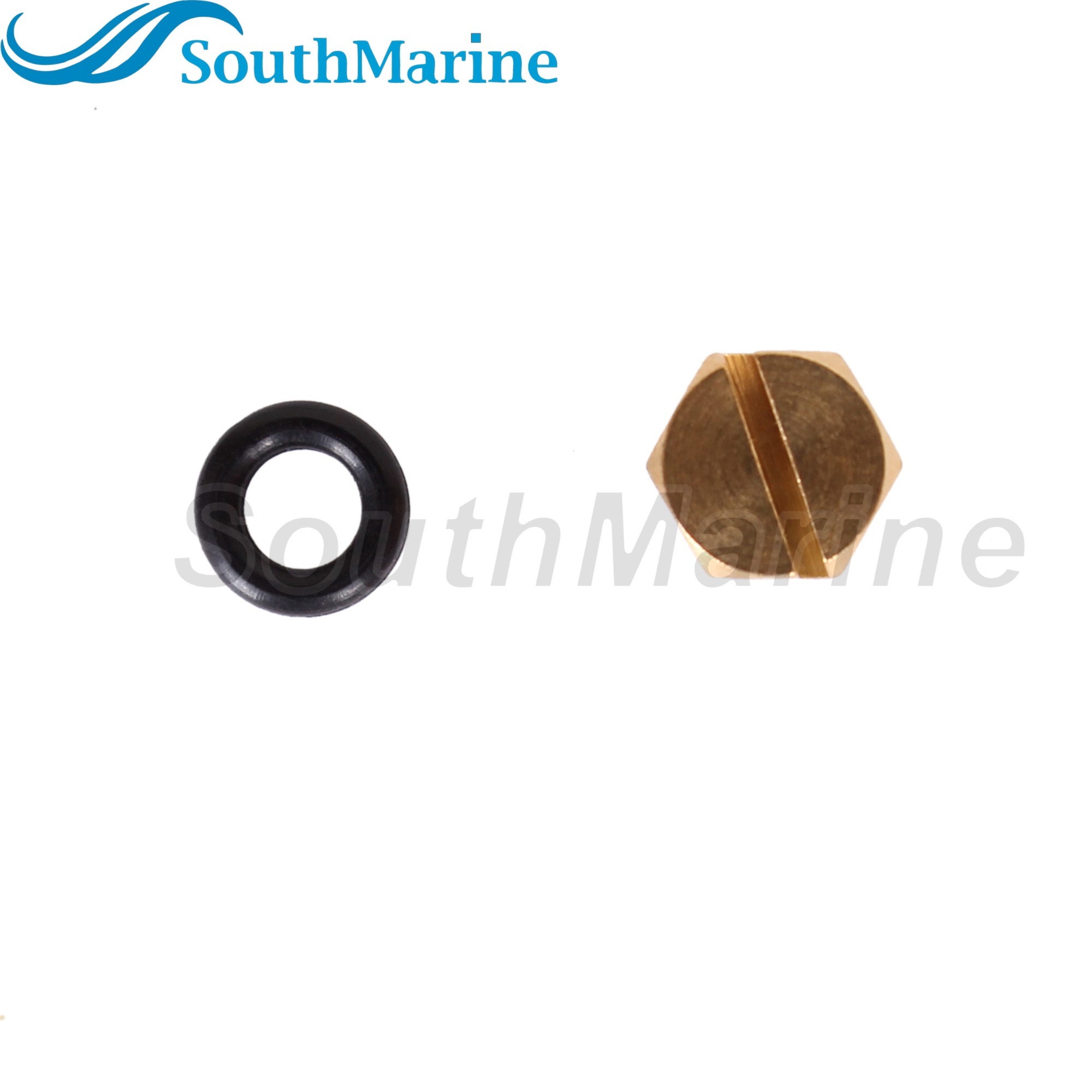 Boat Motor 66T-14991-00 Carb Carburetor Float Bowl Drain Screw with O-ring for Yamaha 4HP 6HP 8HP 9.9HP