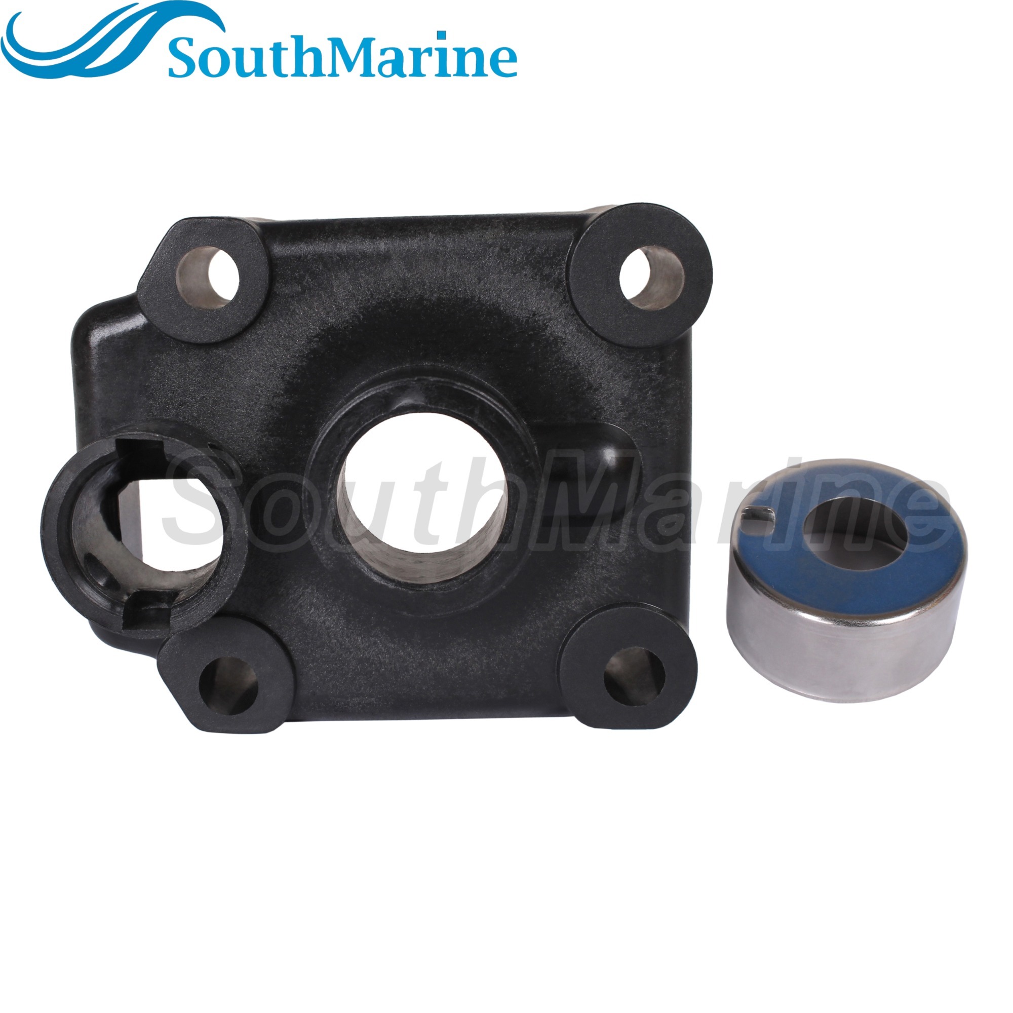 Boat Engine 348-65016-0 348-65016-1 348650161/0 Water Pump Case Housing w/Liner 348-65011-0 for Tohatsu Nissan 25HP 30HP 40HP