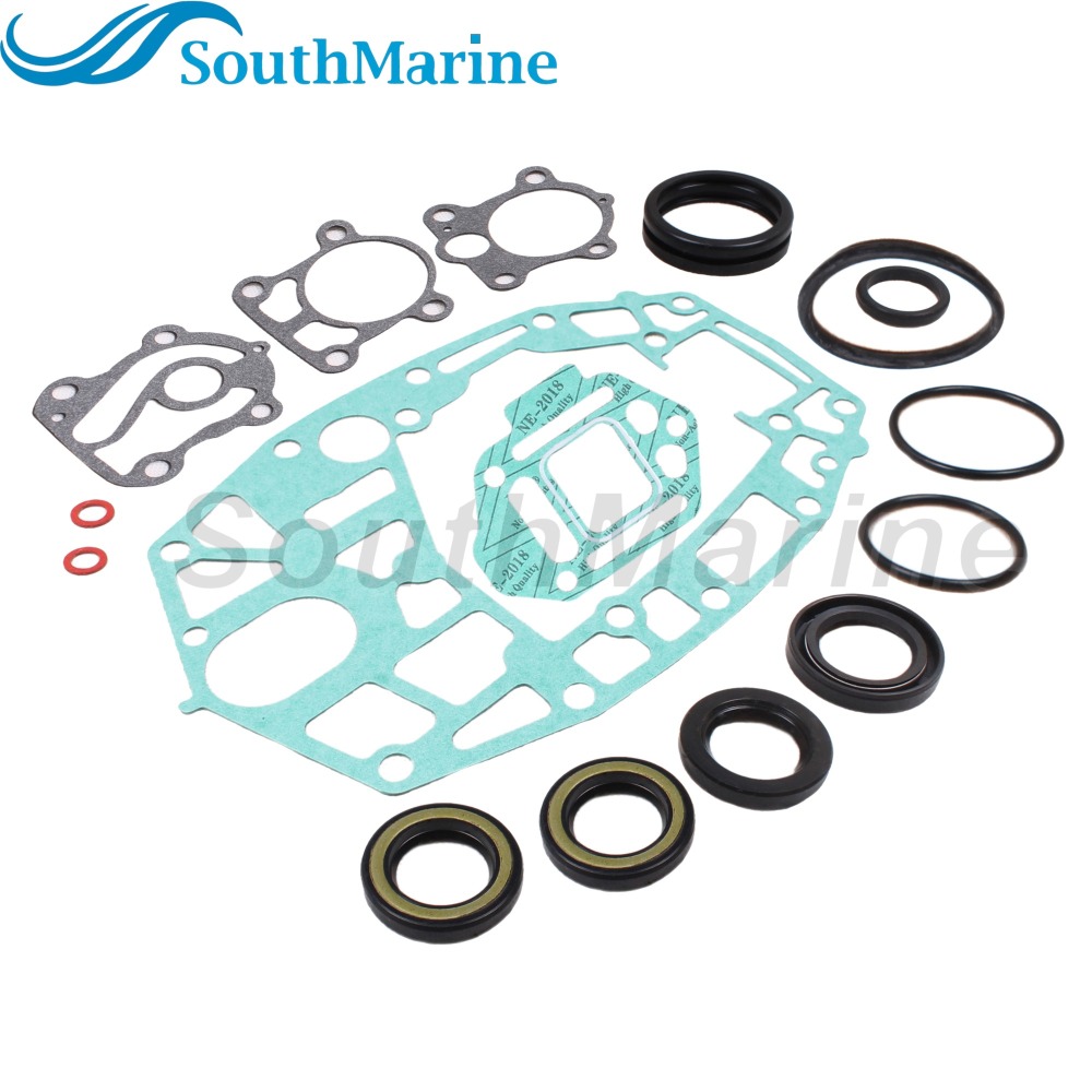 Boat Motor 6H4-W0001-20 6H4-W0001-21 6H4-W0001-C0 18-2792 Lower Unit Gasket Seal Kit for Yamaha 40HP 50HP