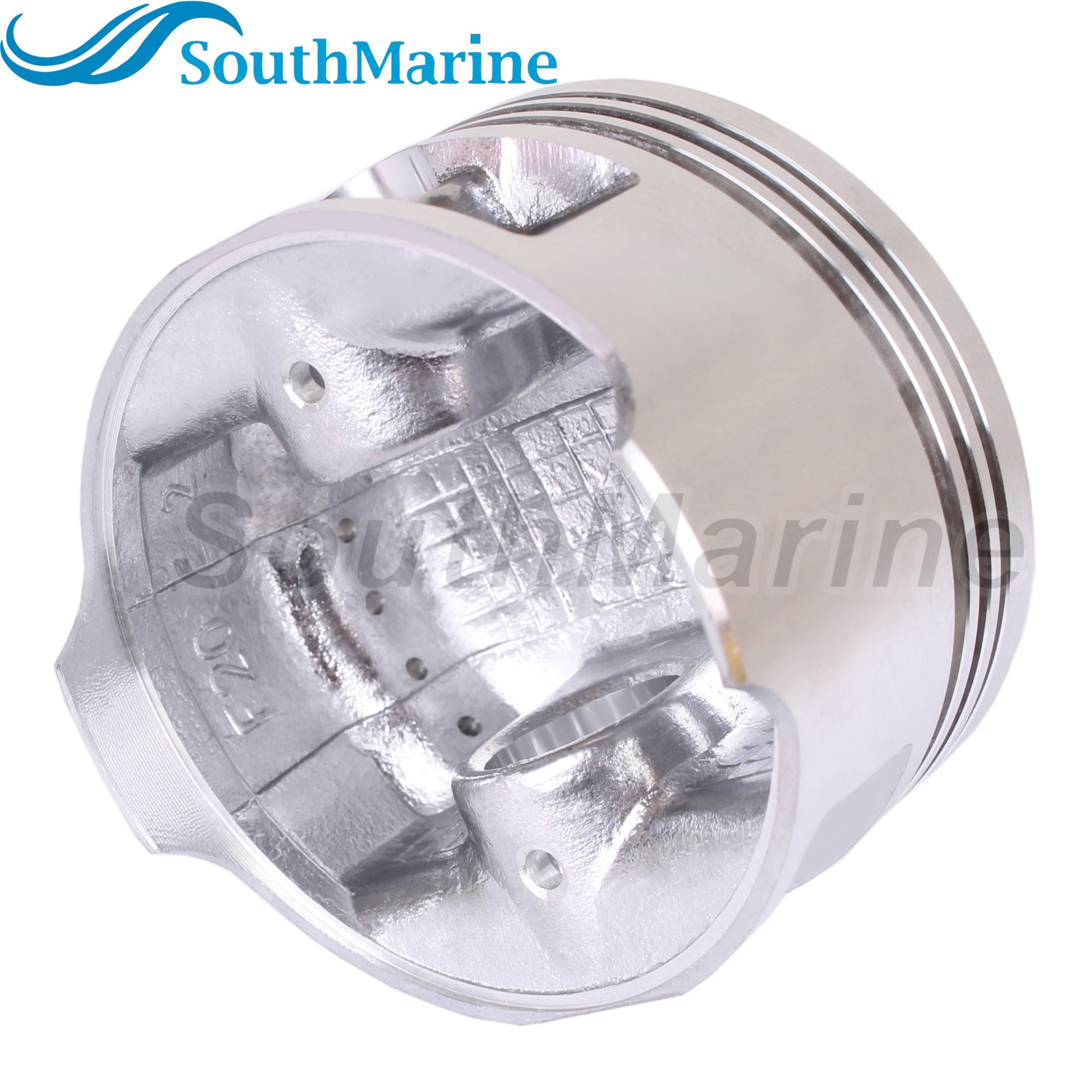 Boat Engine 6AH-11631-00 STD Piston Set & 6AH-11603-00 Ring for Yamaha / F20-05020001 for Parsun HDX 15HP 20HP, 63mm STD