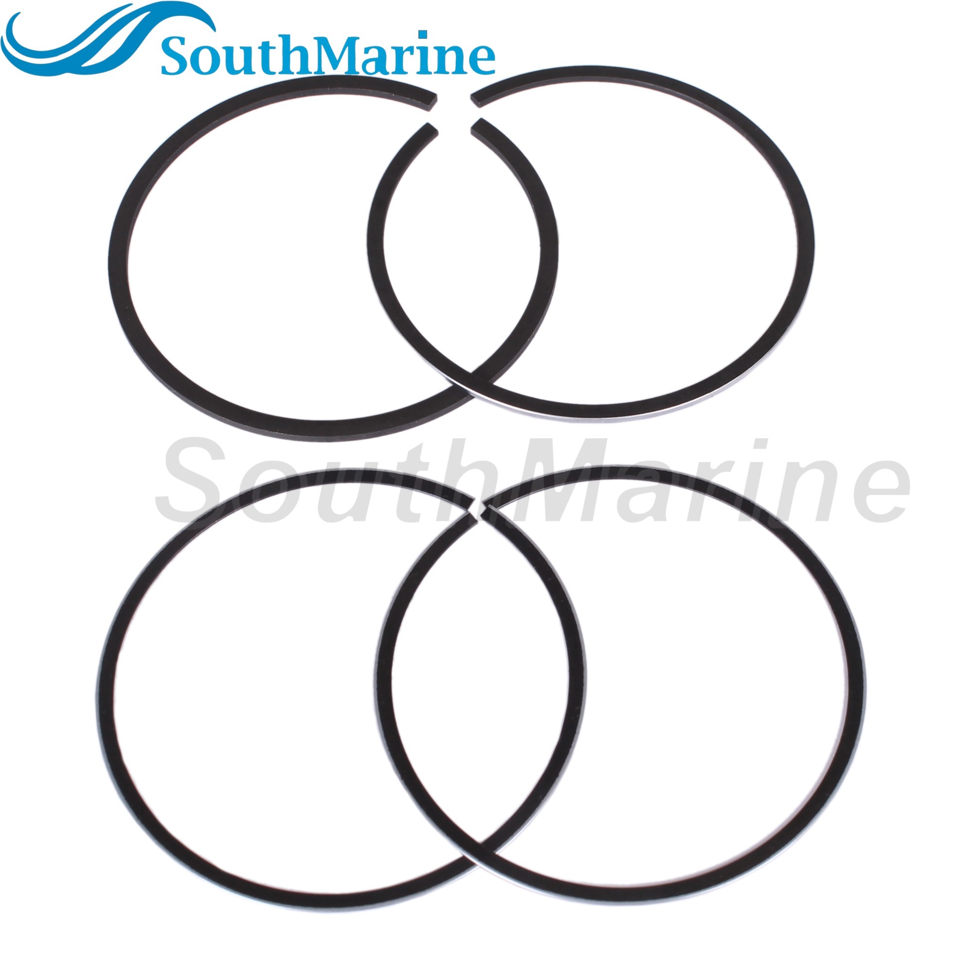 Boat Engine 66M-11631-00-96 STD Piston Set & 66N-11603-00 Ring for Yamaha 9.9HP 15HP / 834963T 850846 825839 850847 for Mercury