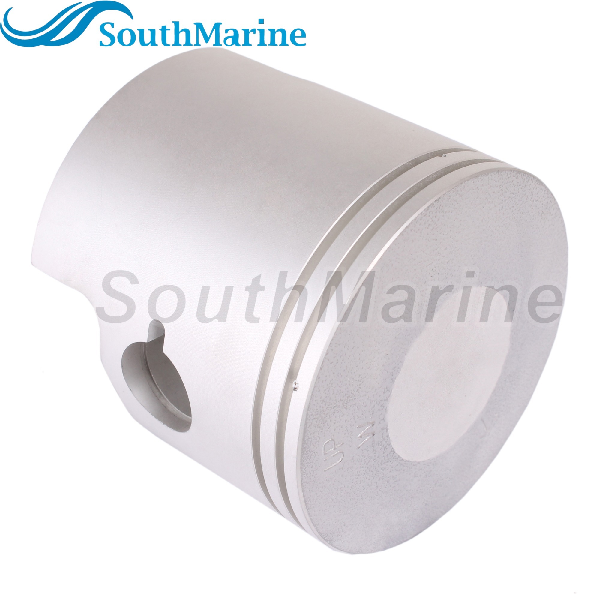 Boat Engine 688-11635-03 02 Oversize Piston Set & 688-11604-A0 Ring for Yamaha 48HP 50HP 55HP 75HP 85HP, 82.25mm 0.25mm O/S