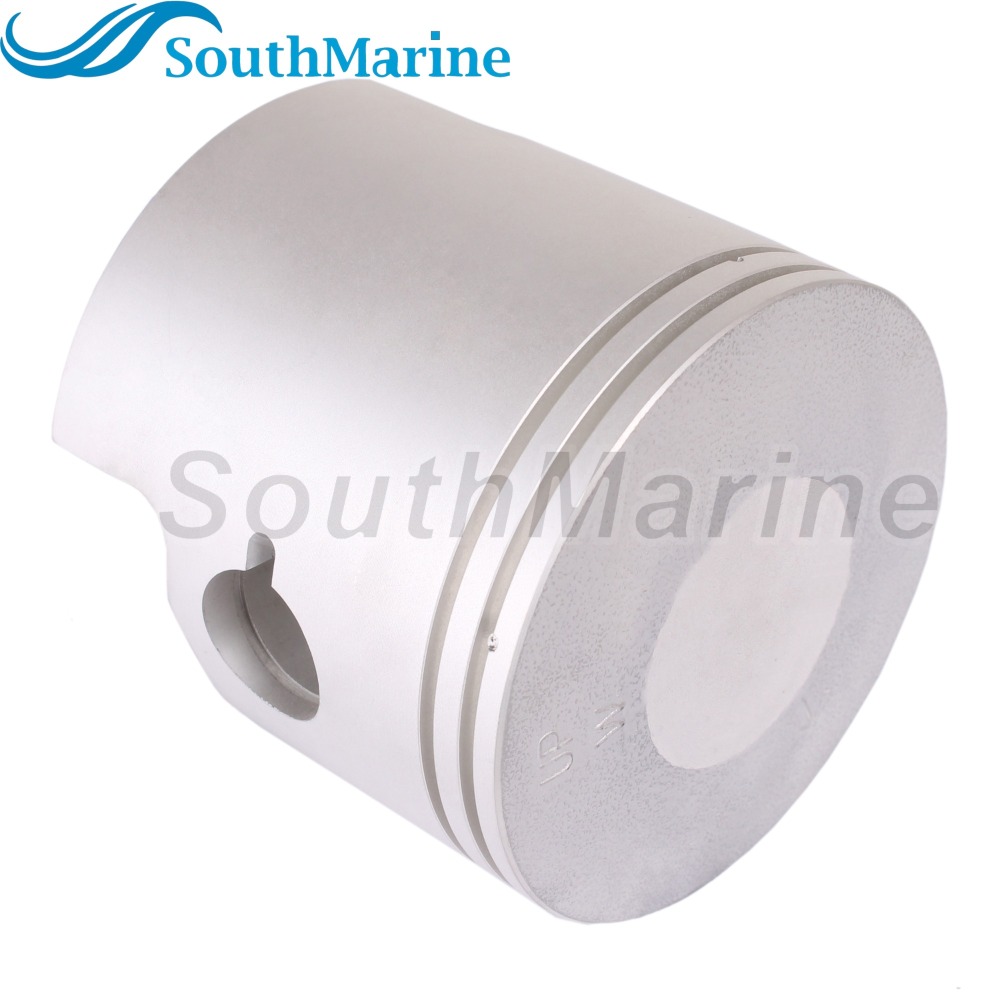 Boat Engine 688-11635-03 02 Oversize Piston Set & 688-11604-A0 Ring for Yamaha 48HP 50HP 55HP 75HP 85HP, 82.25mm 0.25mm O/S