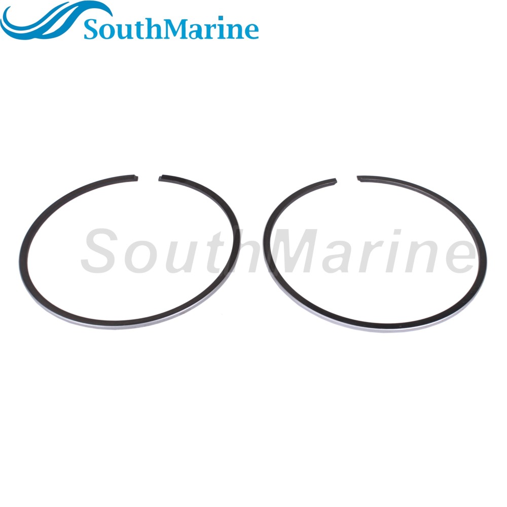 Boat Engine 688-11635-03 02 Oversize Piston Set & 688-11604-A0 Ring for Yamaha 48HP 50HP 55HP 75HP 85HP, 82.25mm 0.25mm O/S