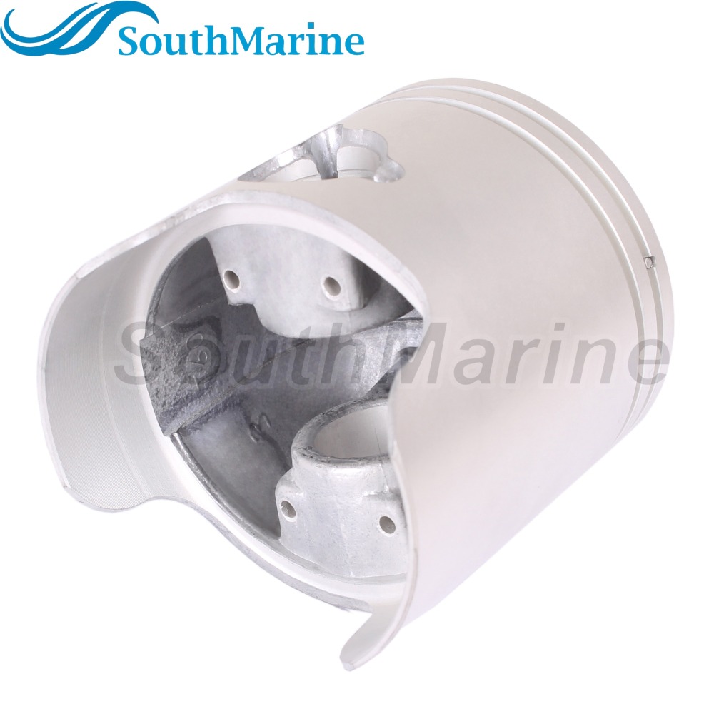 Boat Engine 6H3-11635-01-00 Oversize Piston Set & 6K5-11601-12 Ring for Yamaha 60HP 70HP, 72.25mm 0.25mm O/S