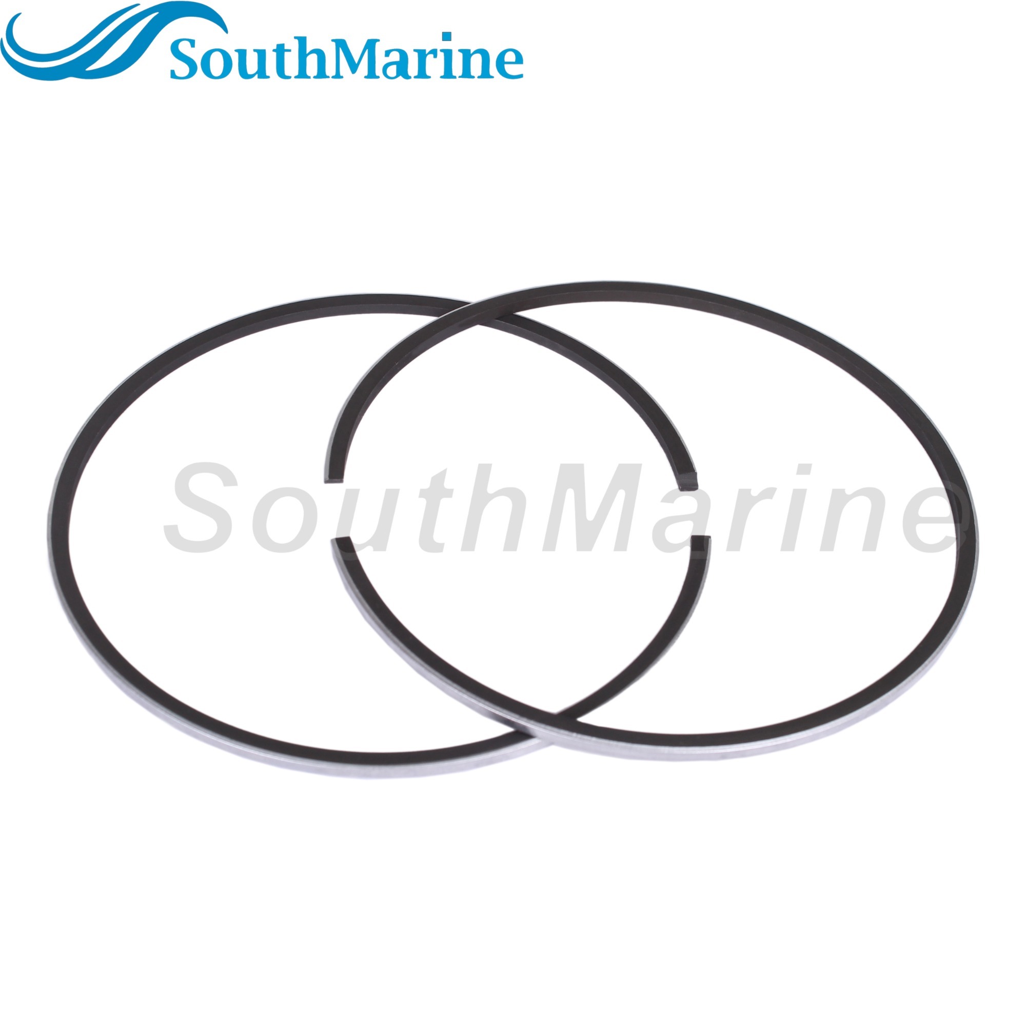 Boat Engine 66T-11631-01-93 STD Piston Set & 66T-11603-00 Ring for Yamaha 40HP E40MH 40X / for Parsun Hidea Makara HDX, 80mm STD
