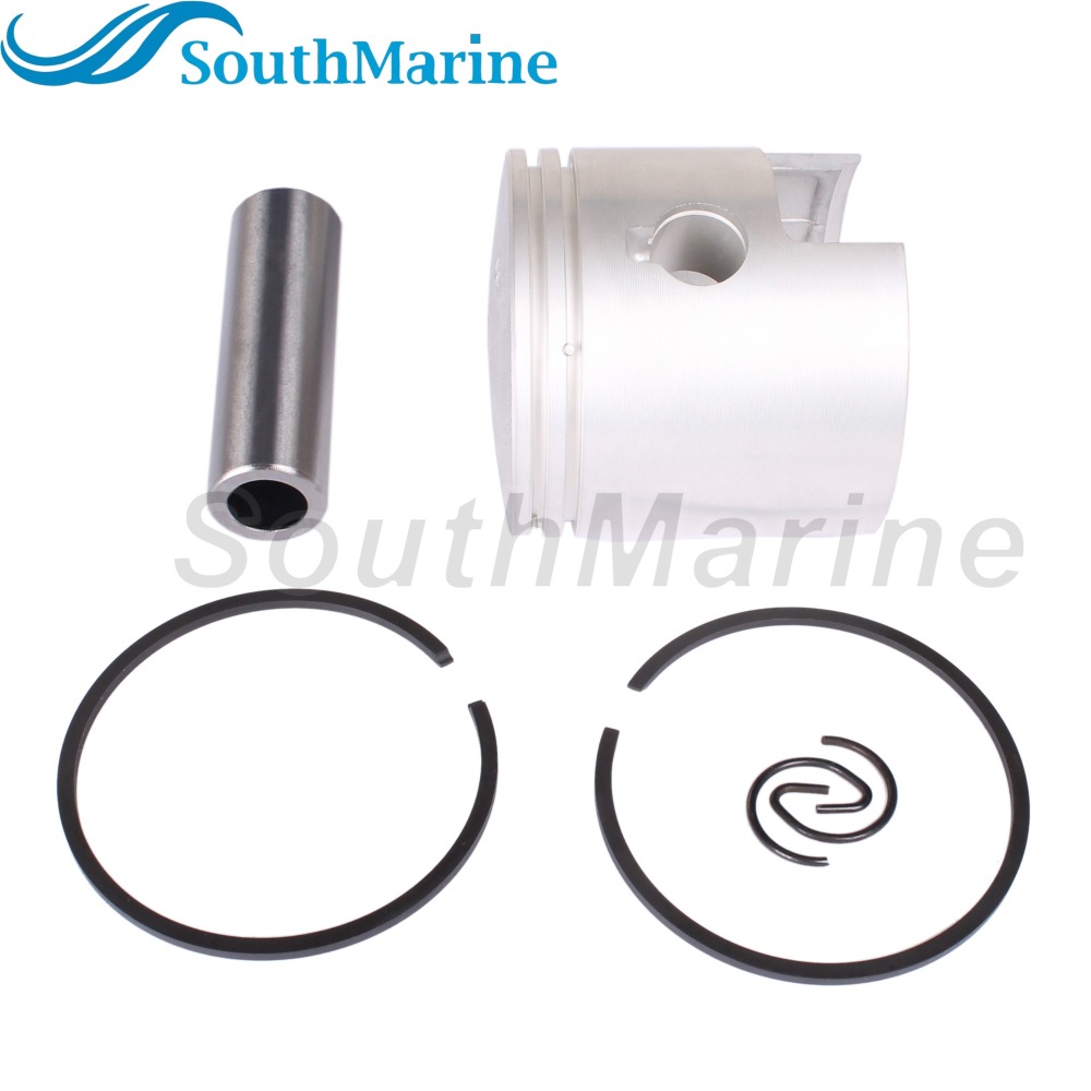 Boat Engine 351H-62 STD Piston Set & Ring for Hidea 20F T20 20HP Boat Motor, 62mm STD