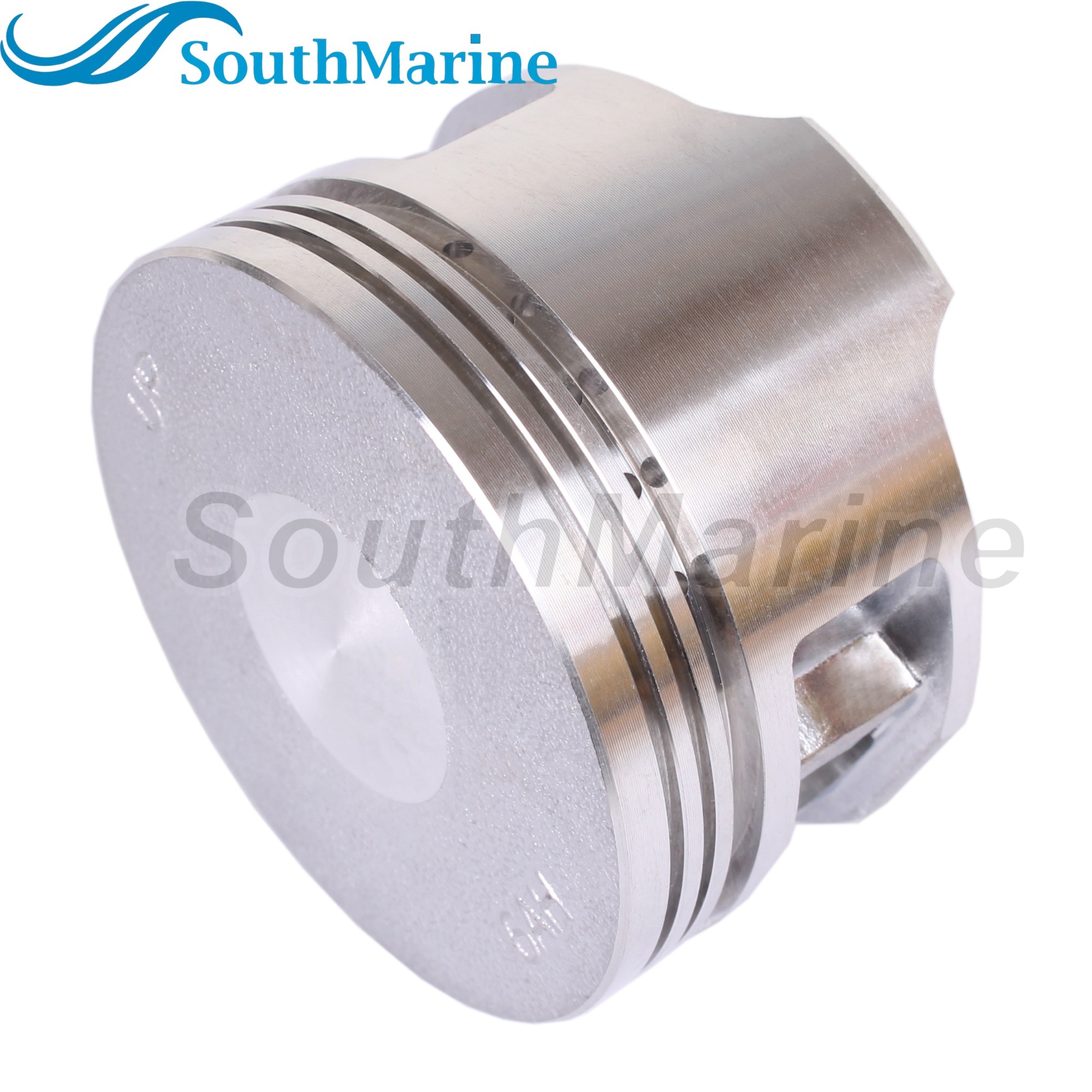 Boat Engine 6AH-11631-00 STD Piston Set & 6AH-11603-00 Ring for Yamaha / F20-05020001 for Parsun HDX 15HP 20HP, 63mm STD