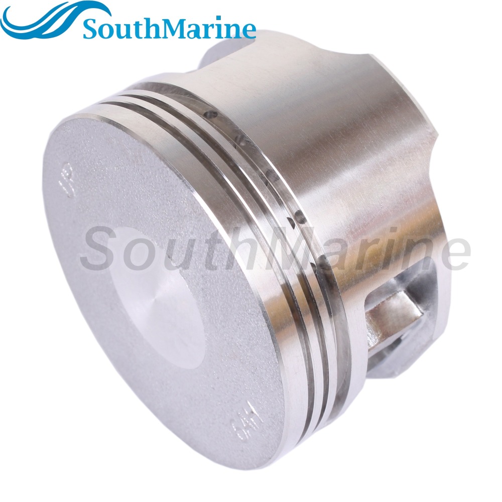 Boat Engine 6AH-11631-00 STD Piston Set & 6AH-11603-00 Ring for Yamaha / F20-05020001 for Parsun HDX 15HP 20HP, 63mm STD
