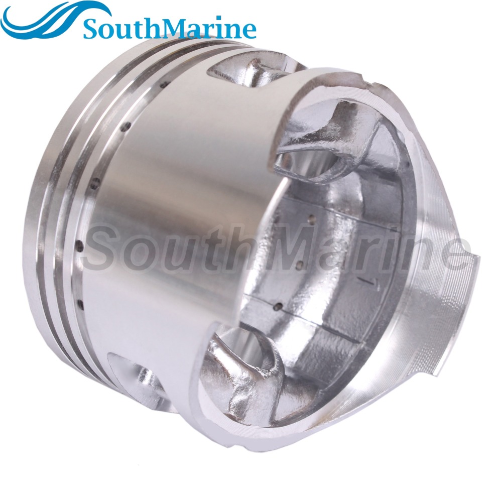 Boat Engine 68D-E1631-00-96 STD Piston Set & 68D-E1603-00 Ring for Yamaha 4HP / F4-04020200 for Parsun HDX, 59mm STD