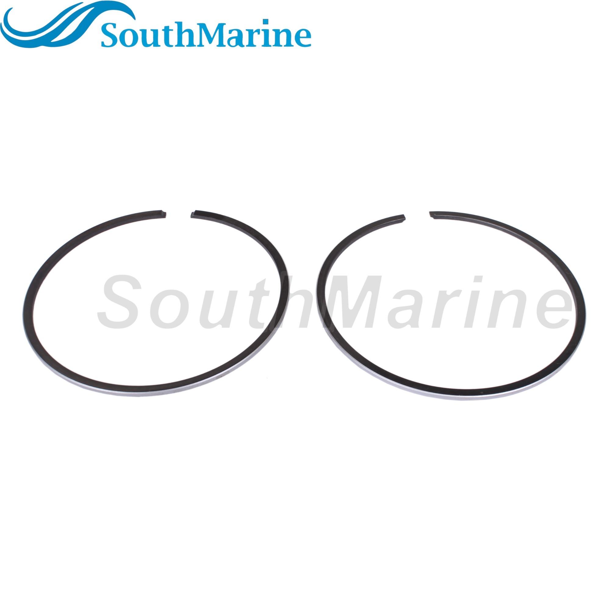 Boat Engine 688-11636-03 02 Oversize Piston Set & 688-11605-A0 Ring for Yamaha 48HP 50HP 55HP 75HP 85HP, 82.5mm 0.5mm O/S