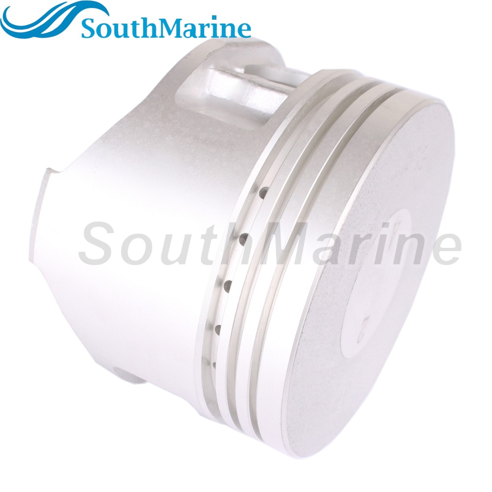 Boat Engine 69W-11631-00-97 69W-11631-01-97 STD Piston Set & 67C-11603-00 01 Ring for Yamaha 25HP 30HP 40HP 50HP 60HP, 65mm STD