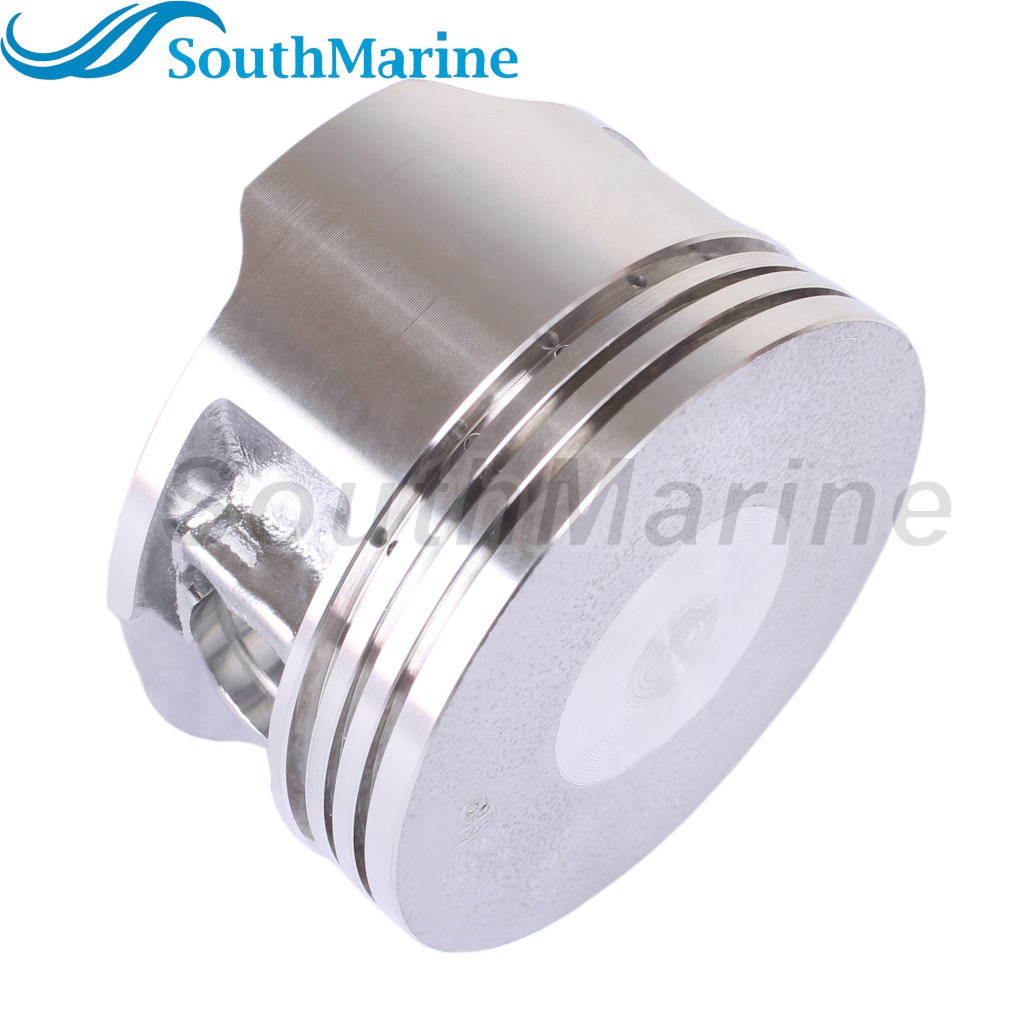 Boat Engine 6BX-E1631-00-96 6EE-E1631-00-96 STD Piston Set & 6BX-E1603-00 6EE-E1603-00 Ring for Yamaha 4HP 6HP, 62mm STD