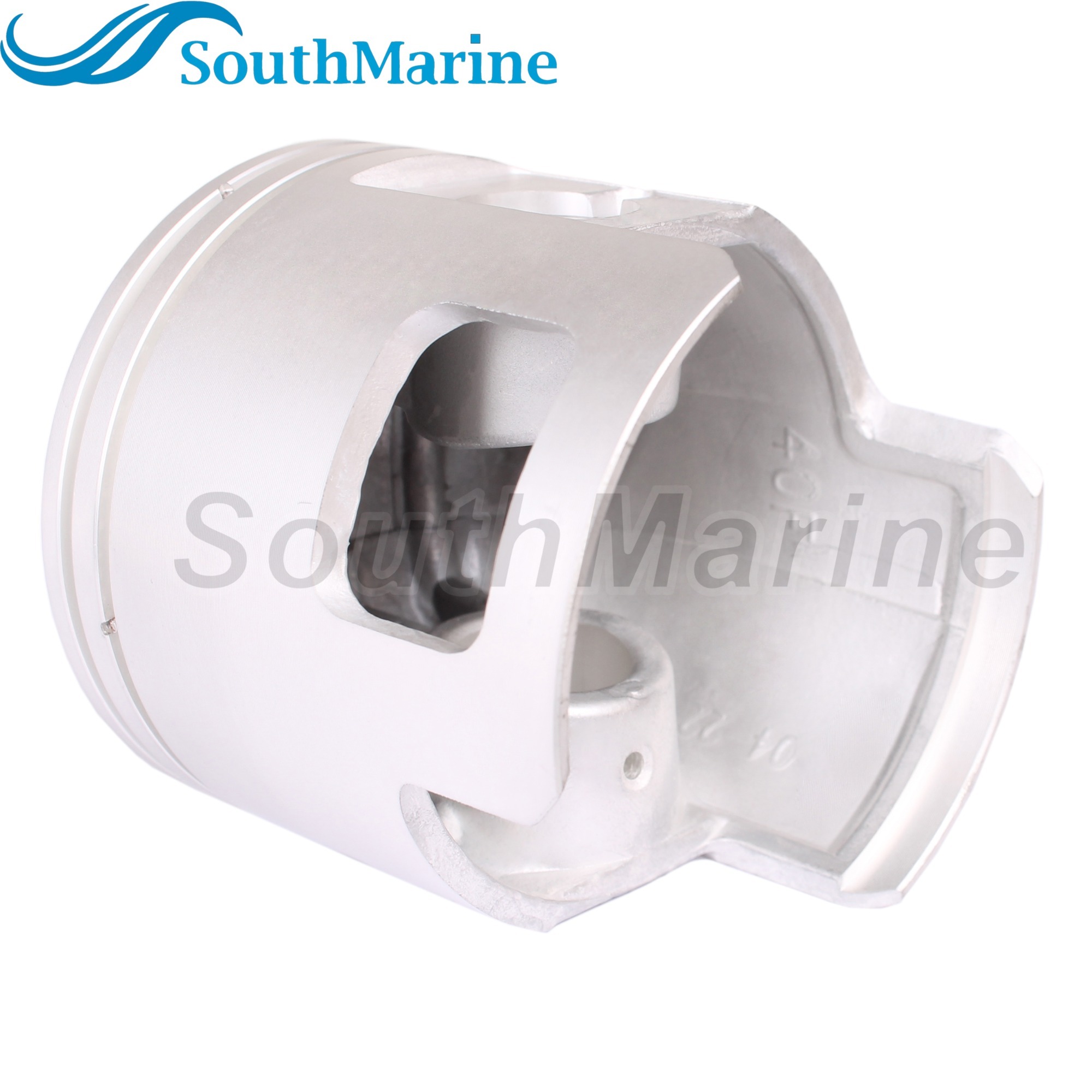 Boat Engine 66T-11631-01-93 STD Piston Set & 66T-11603-00 Ring for Yamaha 40HP E40MH 40X / for Parsun Hidea Makara HDX, 80mm STD