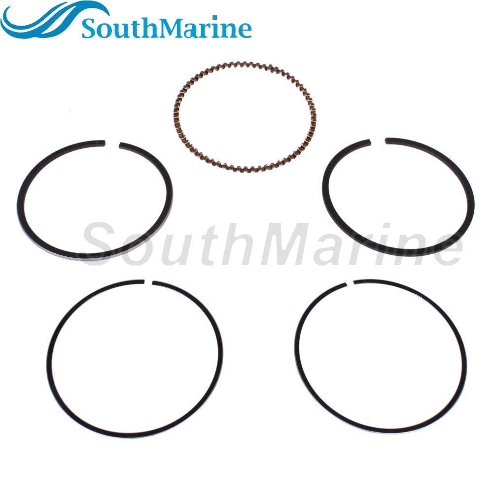 Boat Engine 68D-E1631-00-96 STD Piston Set & 68D-E1603-00 Ring for Yamaha 4HP / F4-04020200 for Parsun HDX, 59mm STD