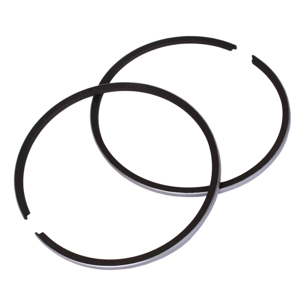 Boat Engine 39-831255A6 STD Piston Ring for Mercury Quicksilver Mariner 30HP 40HP 45HP 50HP 55HP 60HP, 76mm STD, 2 PCS