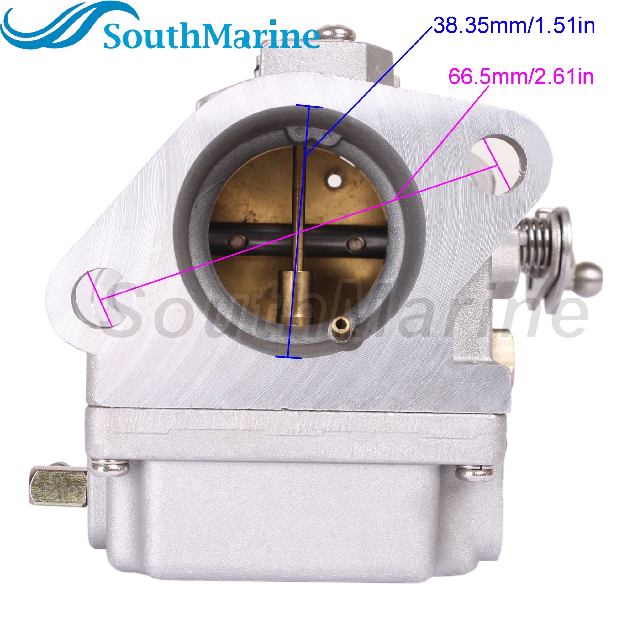 Boat Engine 3301-821854T4 3301-821854T19 Top Carb Carburetor for Mercury Quicksilver Mariner 40HP 45HP 55HP 60HP