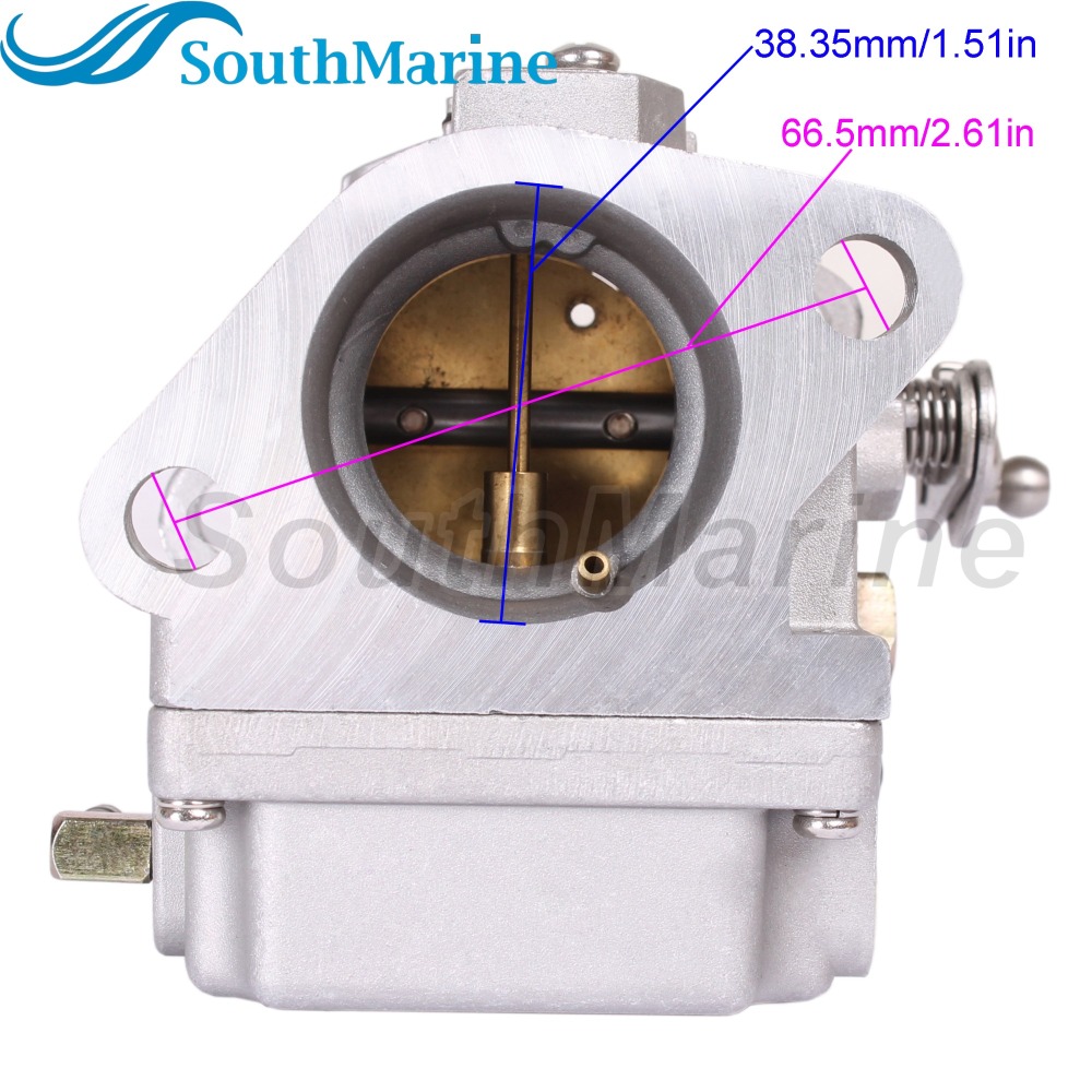 Boat Engine 3301-821854T4 3301-821854T19 Top Carb Carburetor for Mercury Quicksilver Mariner 40HP 45HP 55HP 60HP