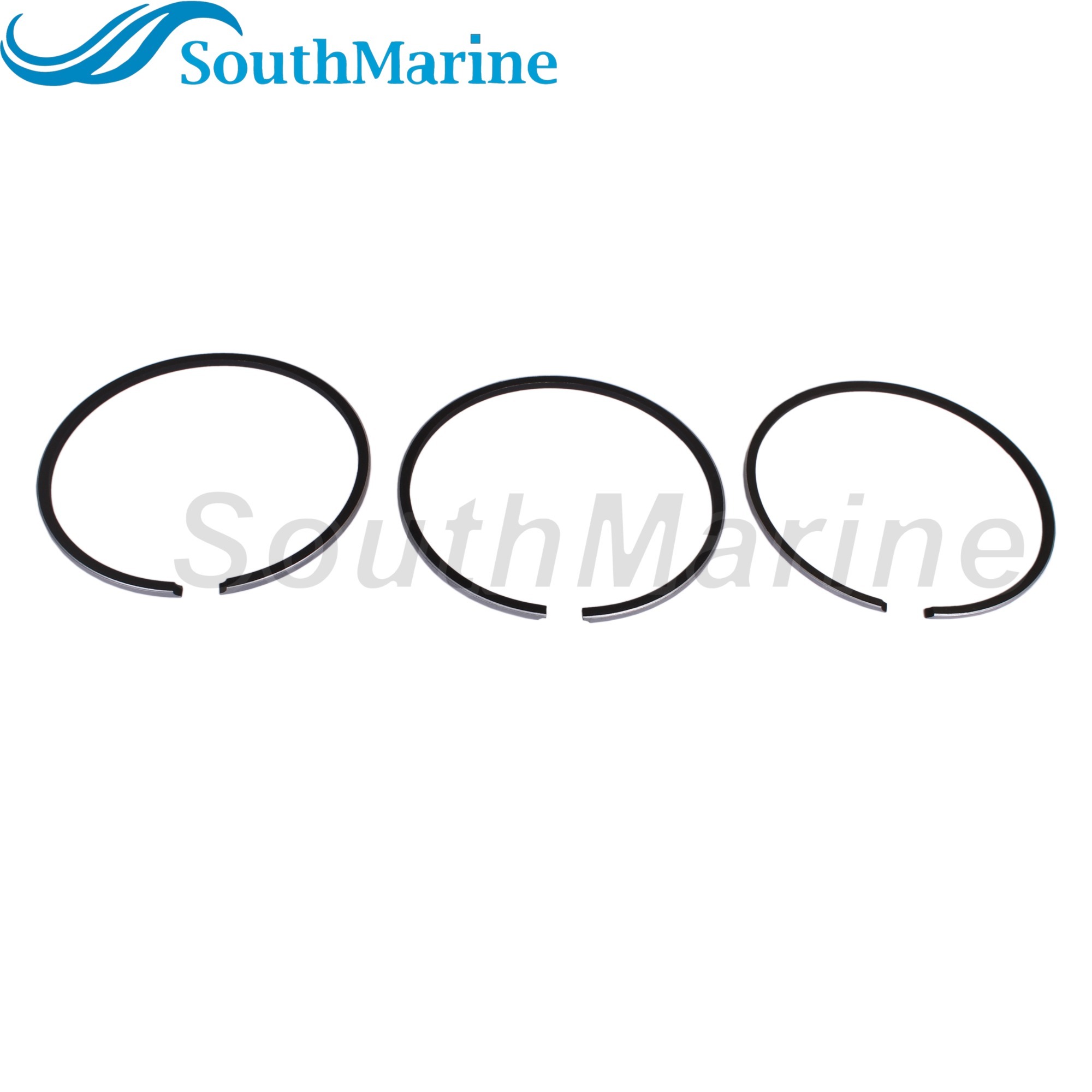 Boat Engine 6H4-11610-00 18-3960 STD Piston Ring for Yamaha 40HP 50HP, 67mm STD, 3 PCS
