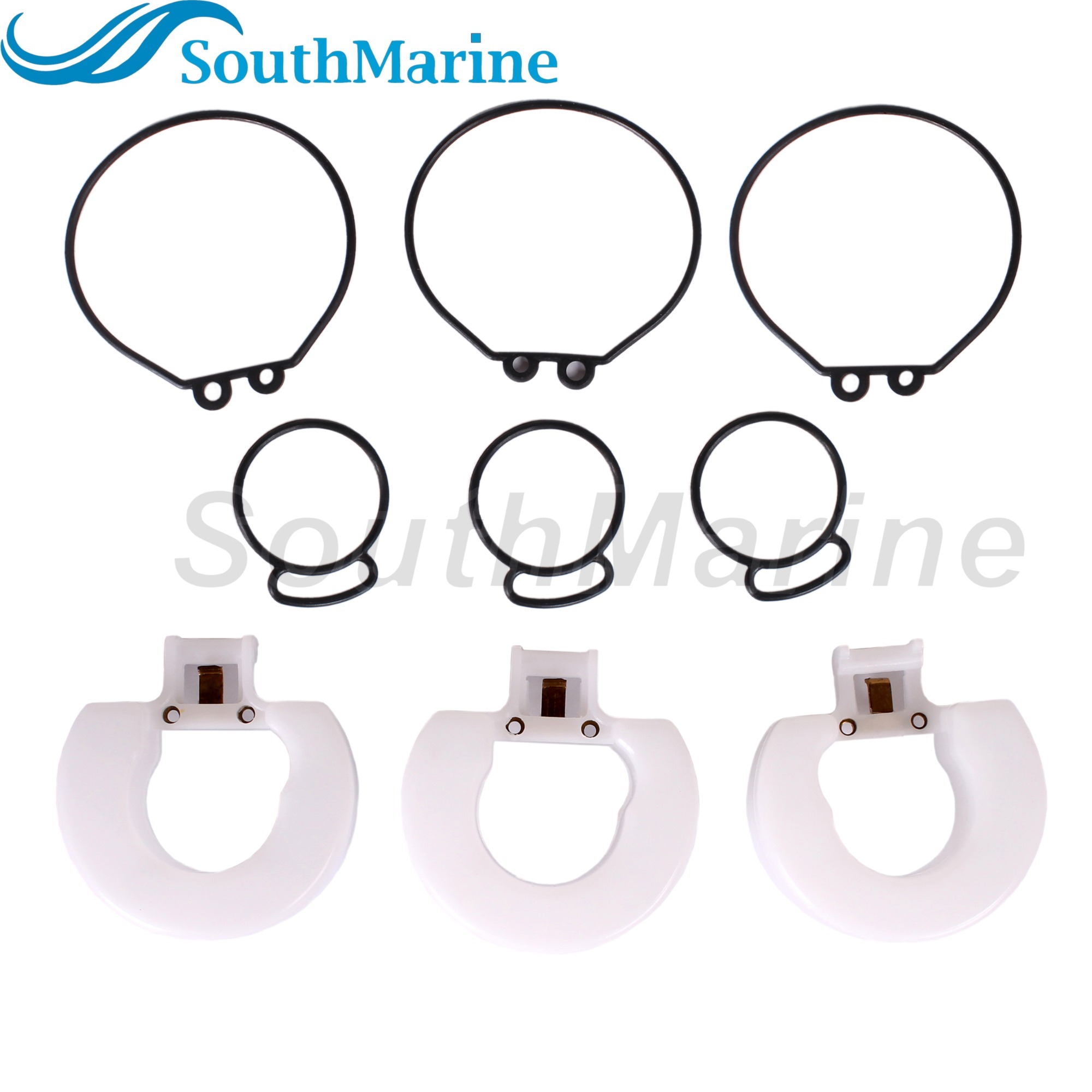 Boat Engine 6J8-W0093-00 02 Carburetor Repair Kits for Yamaha 25HP 30HP Carburetor Carb 6J8-14301-11 6J8-14302-01 6J8-14303-01