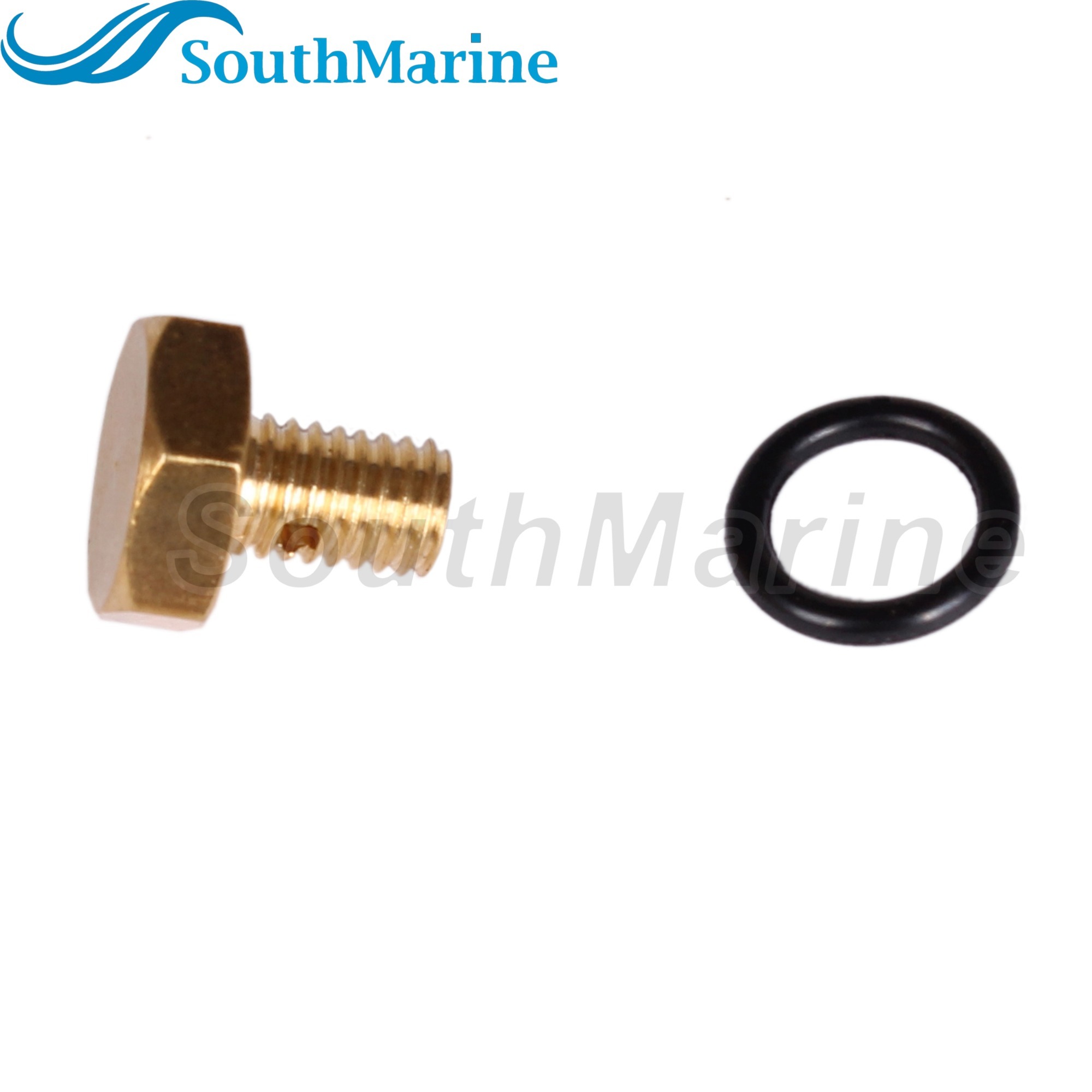 Outboard 345-03292-0 345032920M Drain Screw w/Seal for Tohatsu Nissan 25HP-140HP