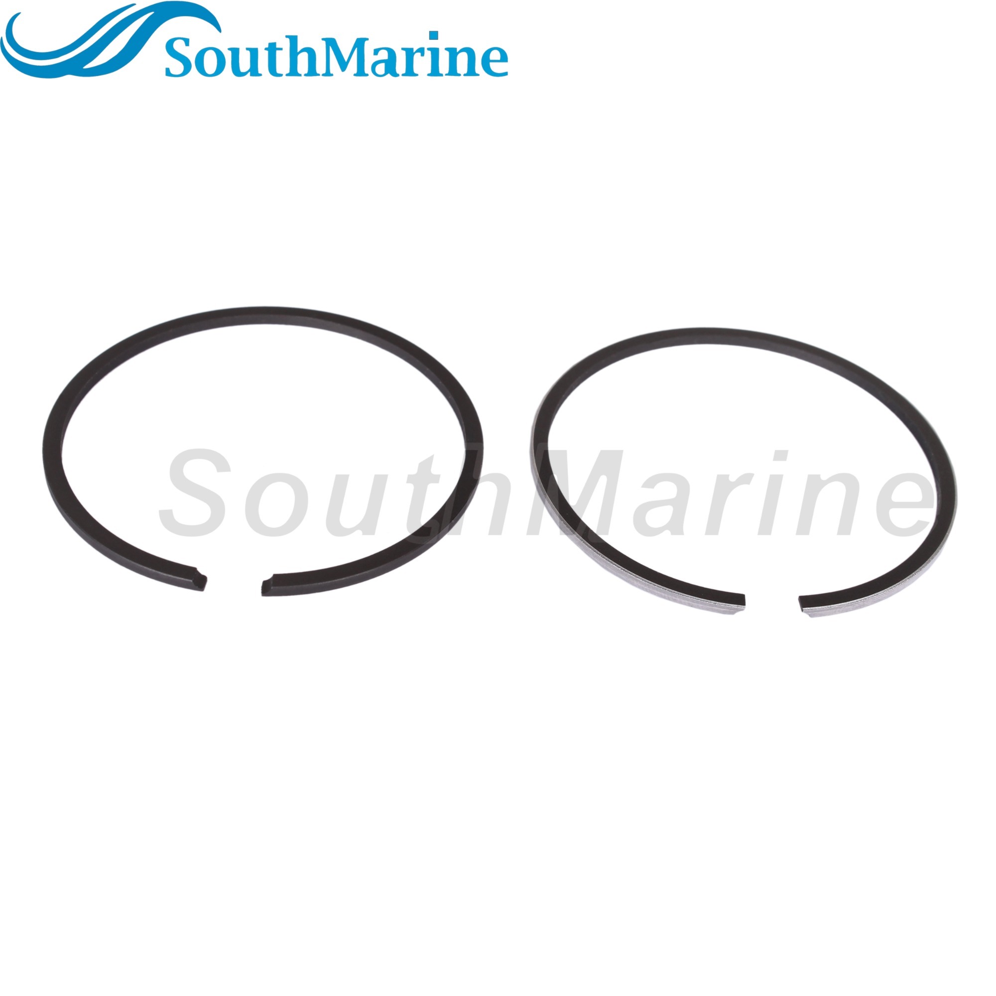 Boat Engine 6J1-11610-00 STD Piston Ring for Yamaha 4HP 5HP, 54mm STD, 2 PCS
