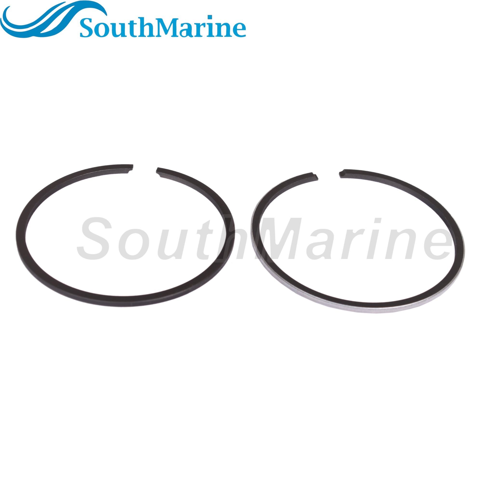 Boat Engine 6J1-11610-00 STD Piston Ring for Yamaha 4HP 5HP, 54mm STD, 2 PCS