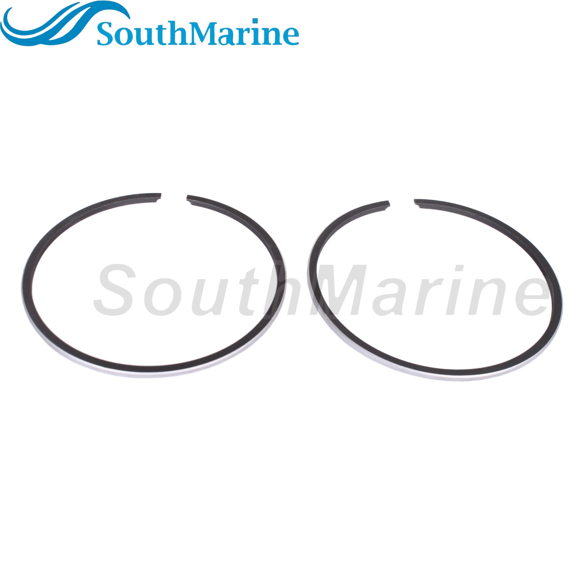Boat Engine 688-11604-A0 Oversize Piston Ring for Yamaha 48HP 50HP 55HP 75HP 85HP, 82.25mm 0.25mm O/S