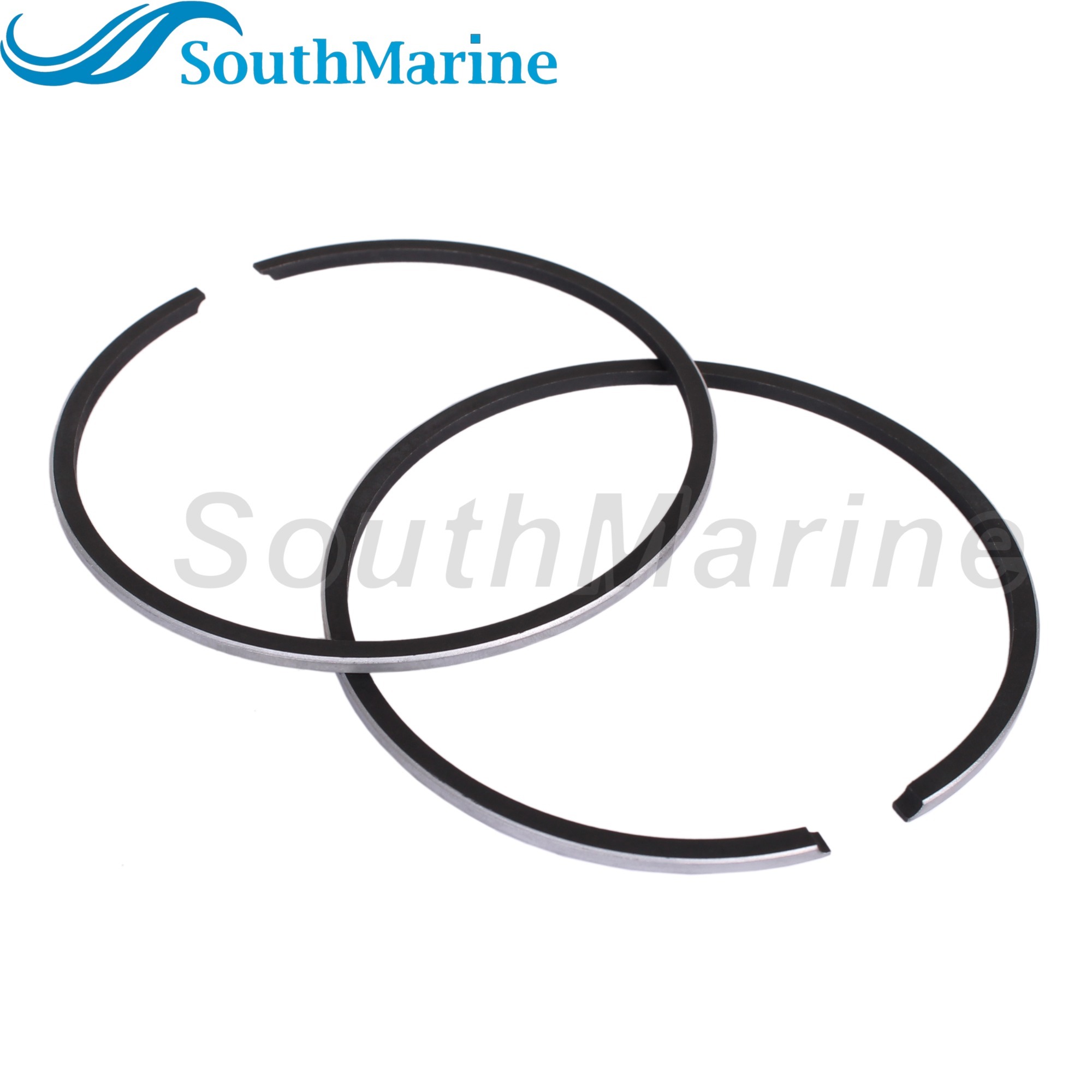 Boat Engine 688-11604-A0 Oversize Piston Ring for Yamaha 48HP 50HP 55HP 75HP 85HP, 82.25mm 0.25mm O/S
