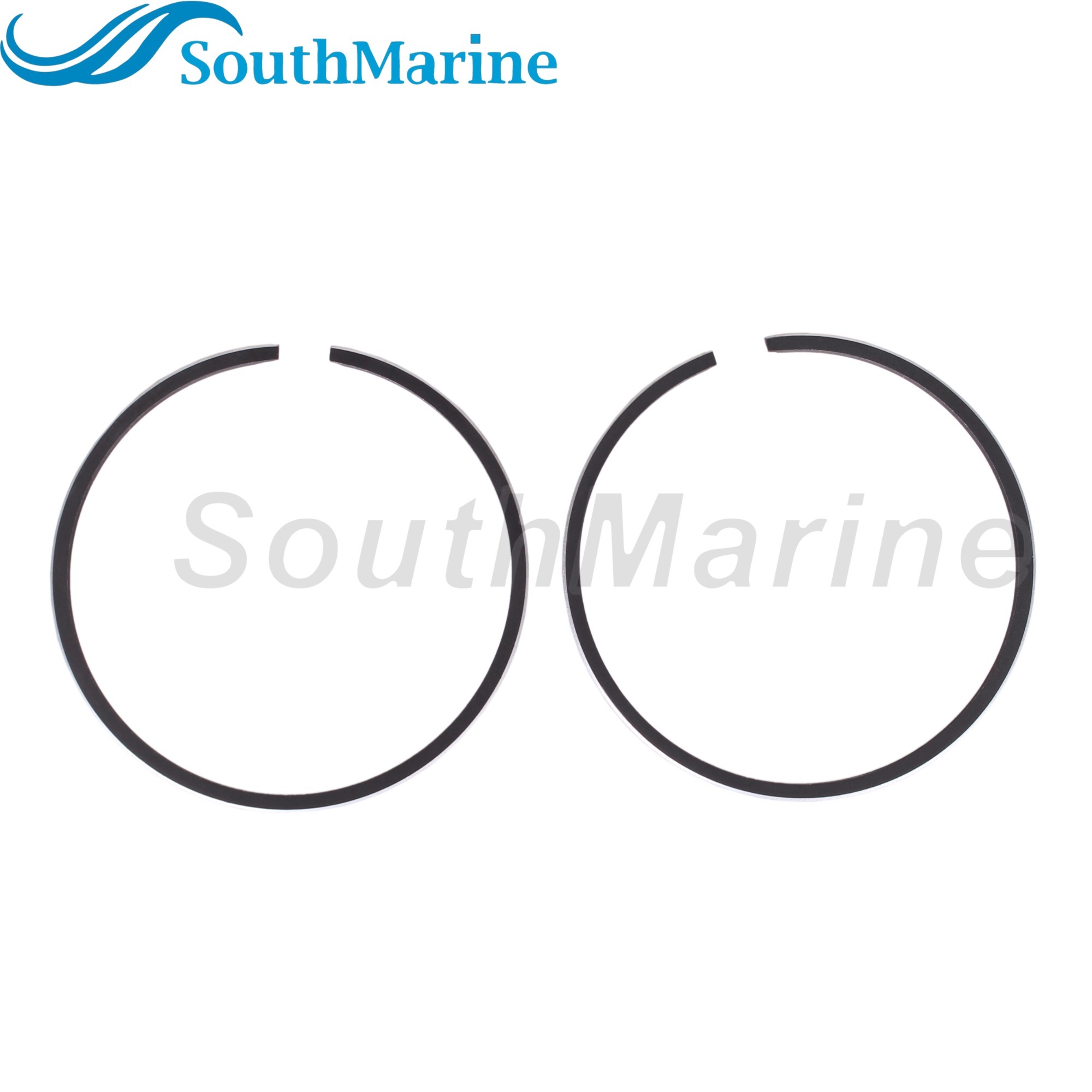 Boat Engine 64D-11603-00 64D-11603-01 64D-11603-02 A0 STD Piston Ring for Yamaha 130HP 150HP 175HP 200HP 225HP 250HP V6, 90mm STD, 2 PCS