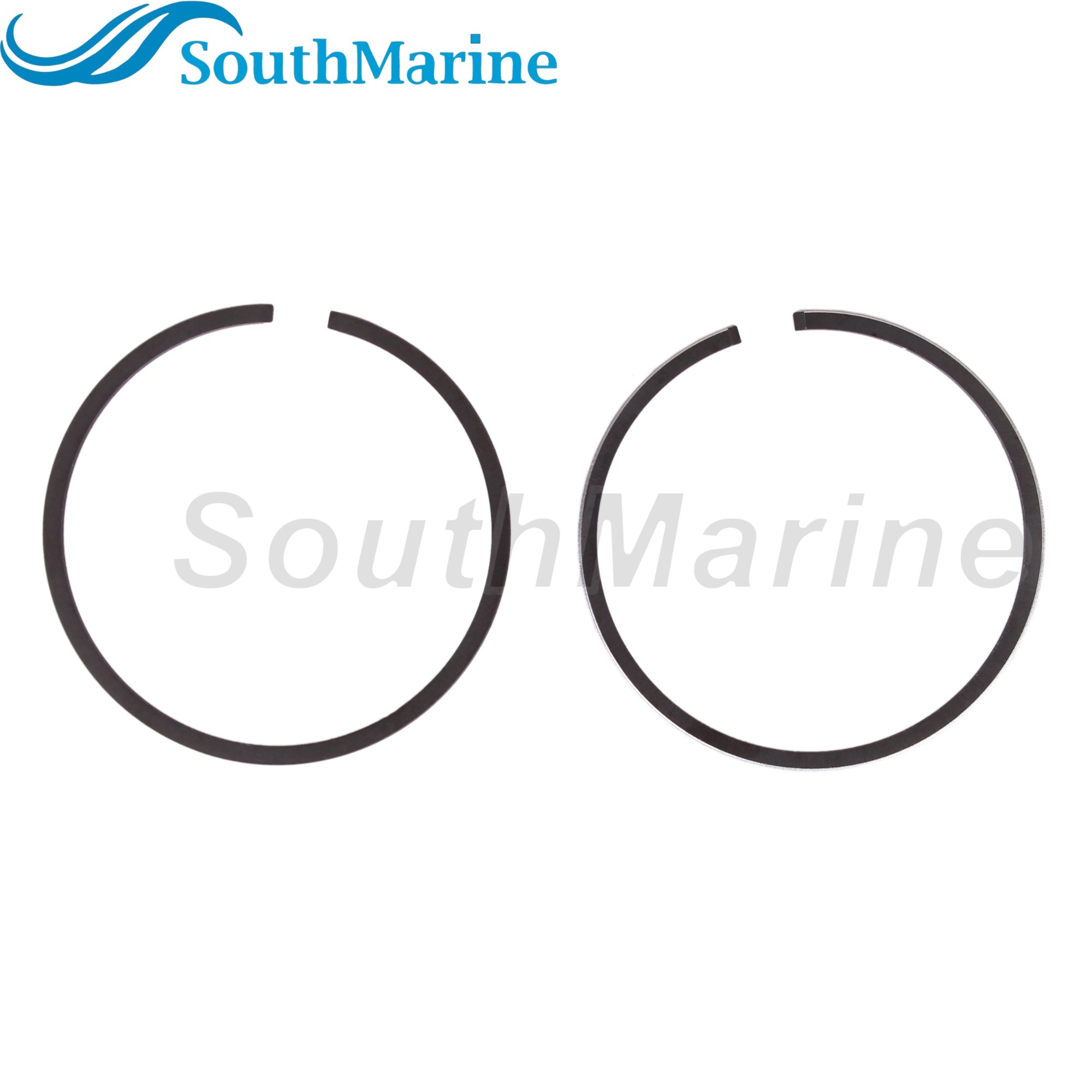Boat Engine 6J1-11610-00 STD Piston Ring for Yamaha 4HP 5HP, 54mm STD, 2 PCS